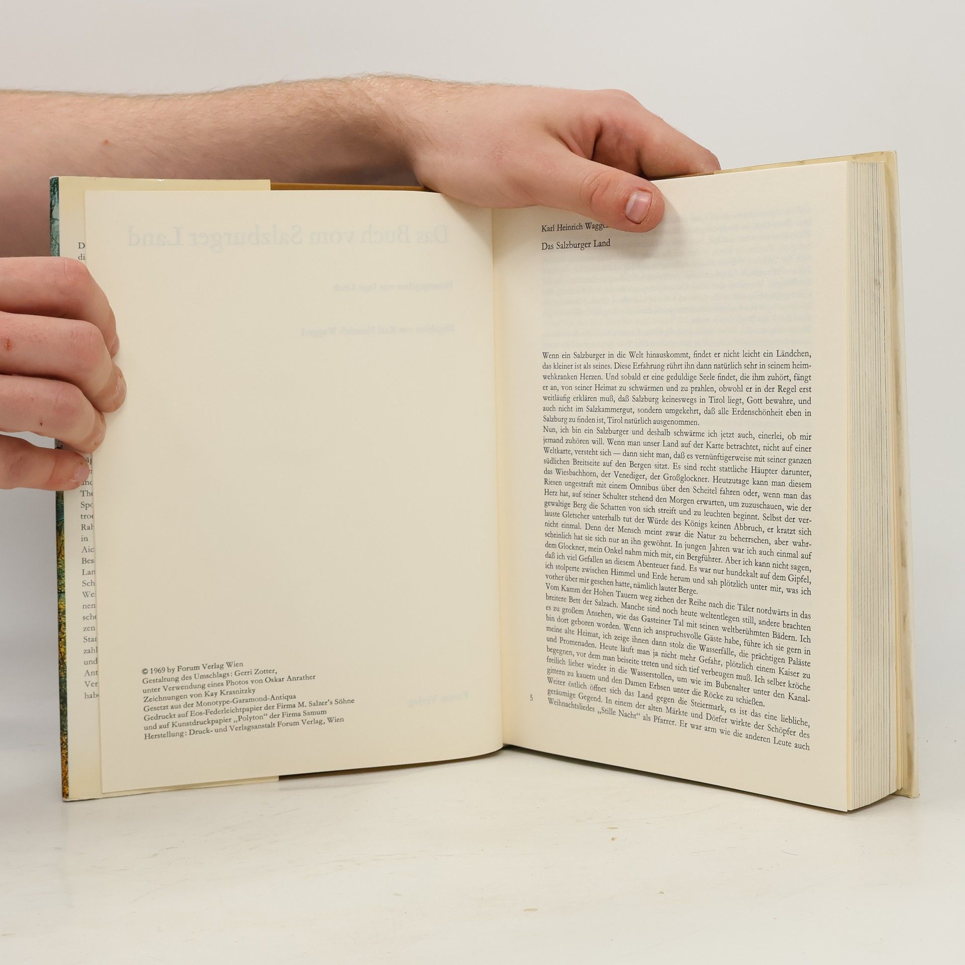Inge Lindt Das Buch vom Salzburger Land