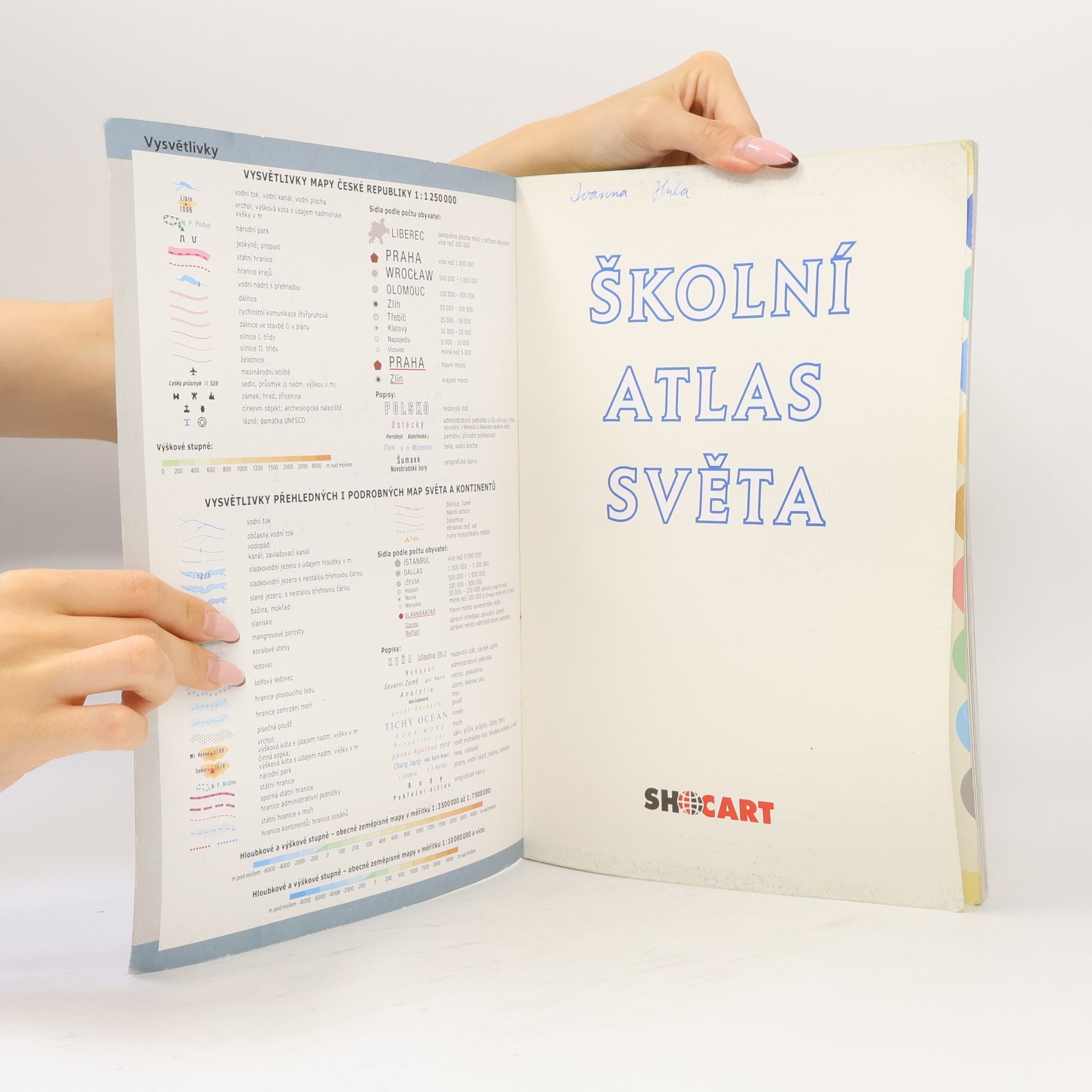 Pavla Tesaříková Školní atlas světa