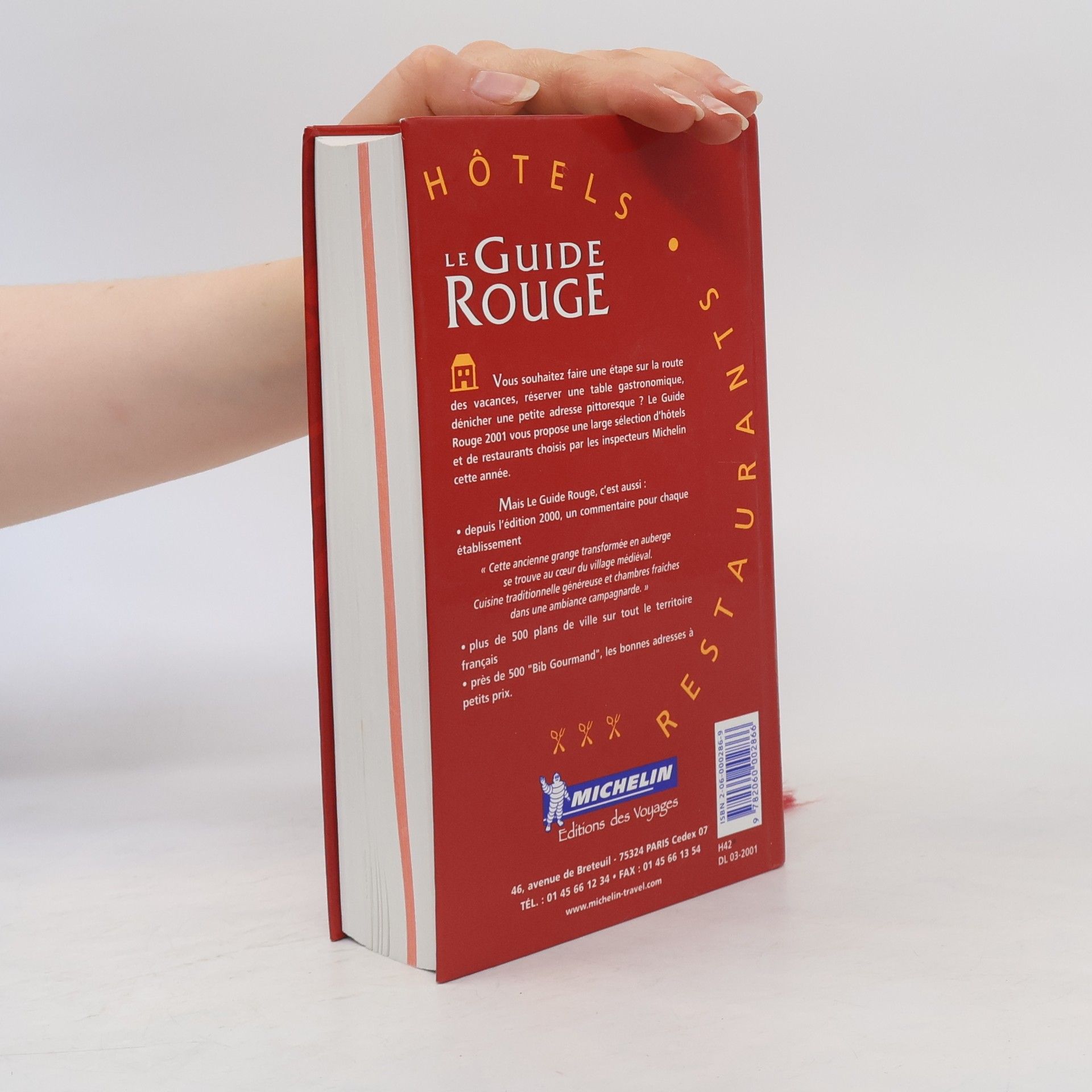 Various authors Le Guide Rouge. France 2001