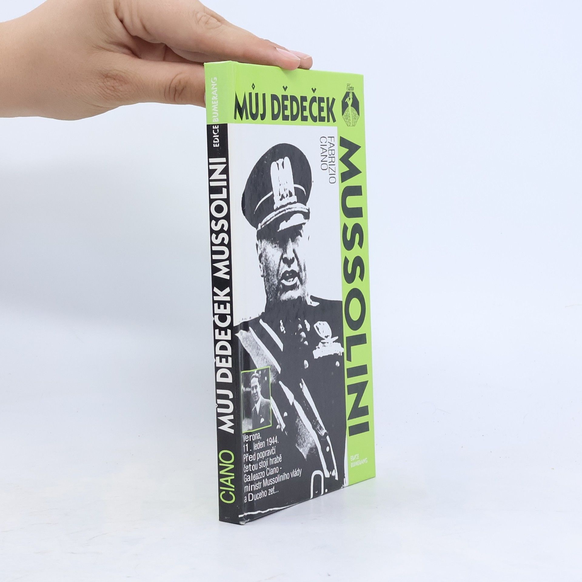 Fabrizio Ciano Můj dědeček Mussolini