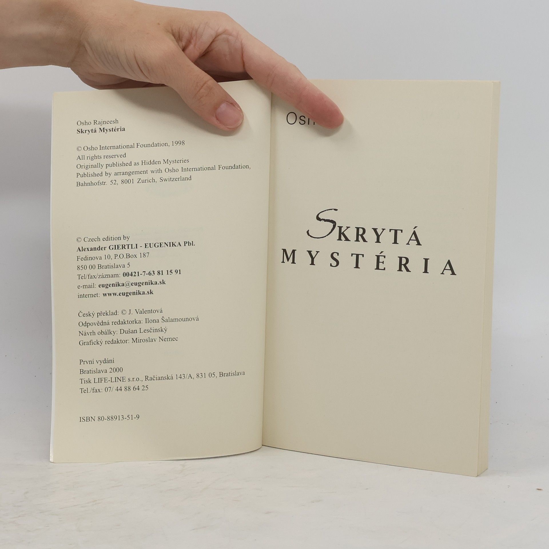 Ošó Skrytá mystéria