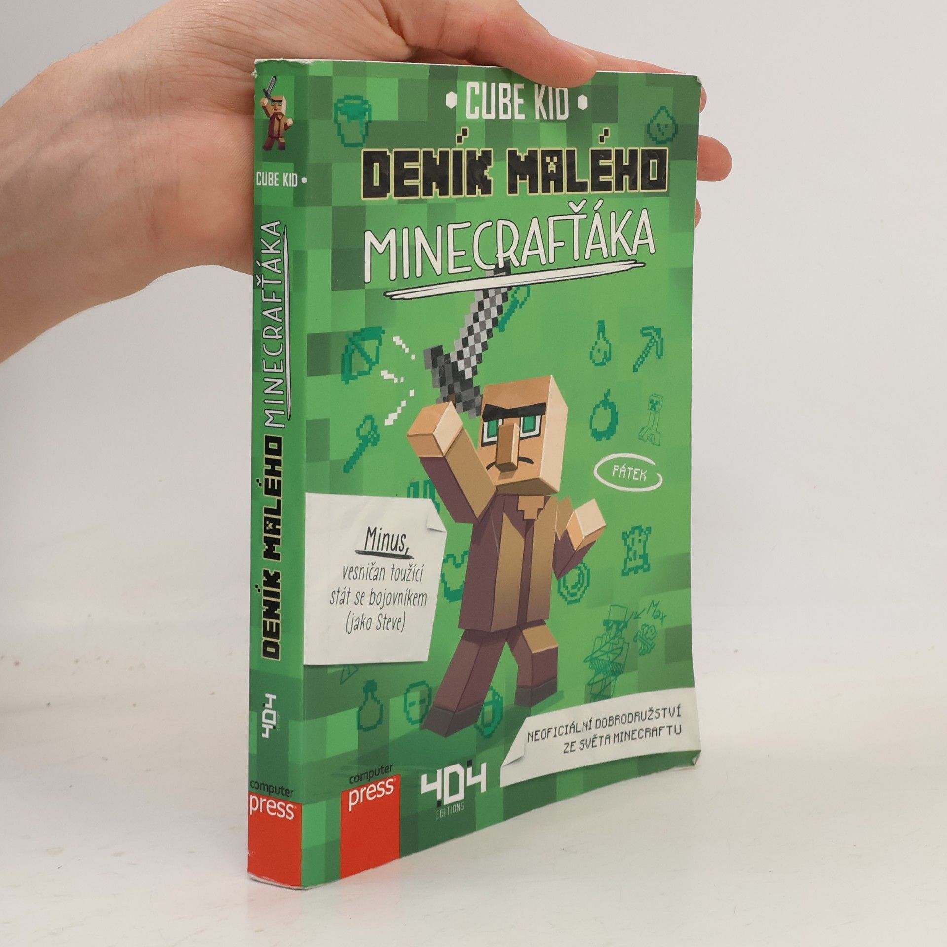 Cube Kid Deník malého Minecrafťáka