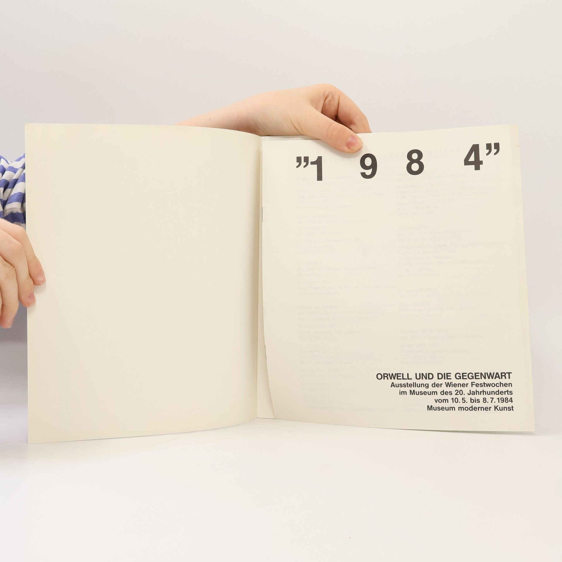 Various authors 1984. Orwell und die Gegenwart