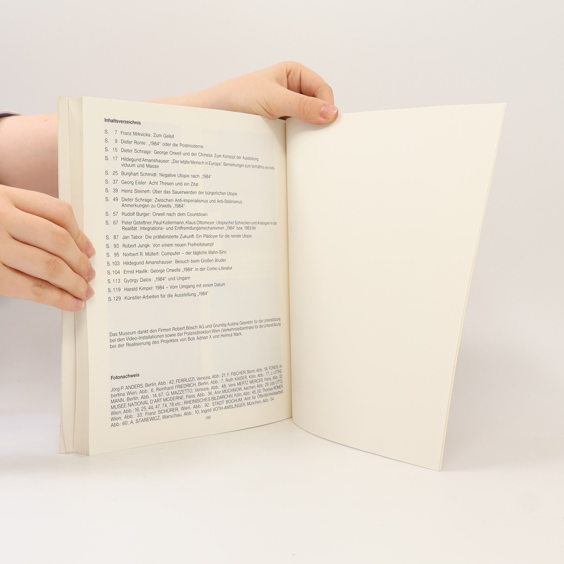 Various authors 1984. Orwell und die Gegenwart