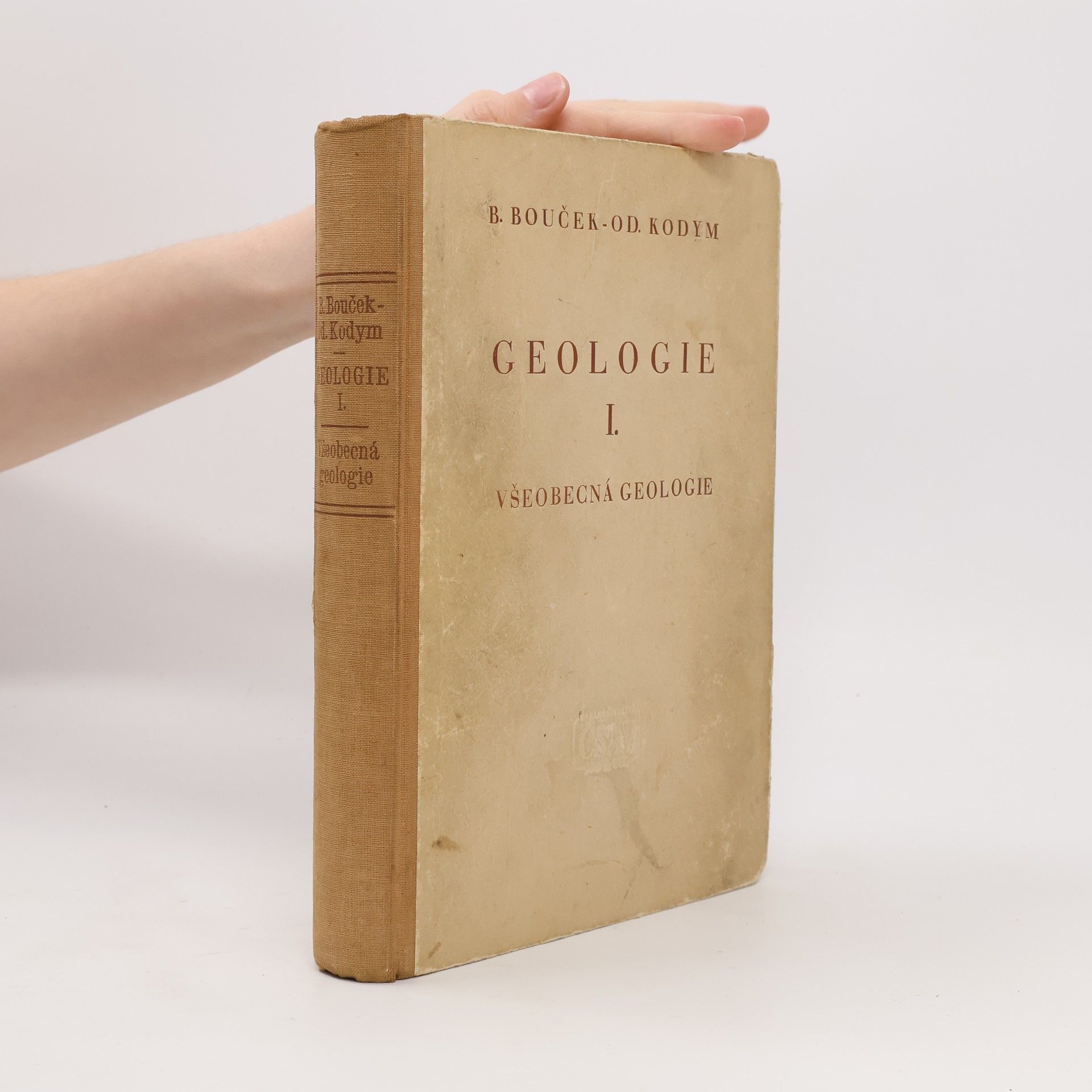 Odolen Kodym Geologie I. Všeobecná geologie