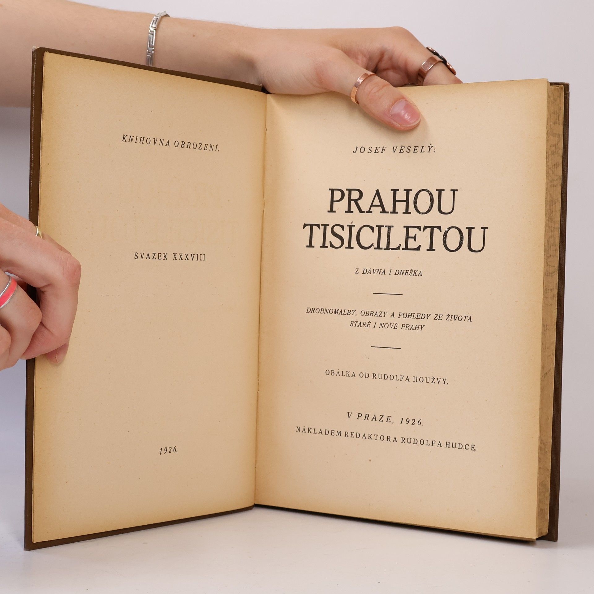 Josef Veselý Prahou tisíciletou II.