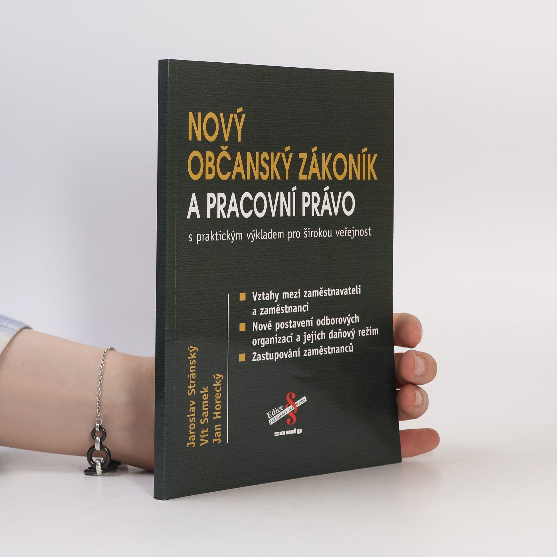 Ján Horecký Nový občanský zákoník a pracovní právo