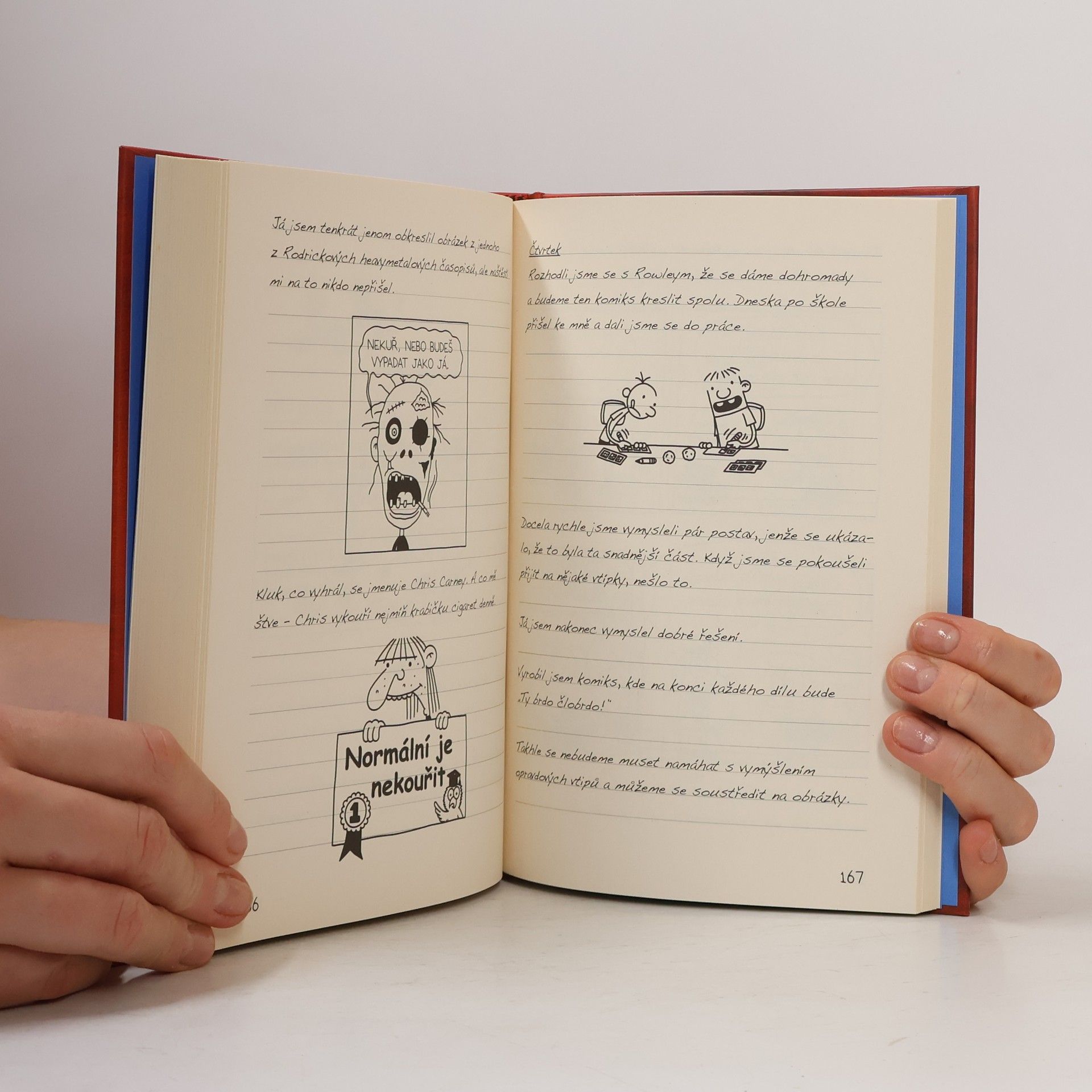 Jeff Kinney Deník malého poseroutky 1