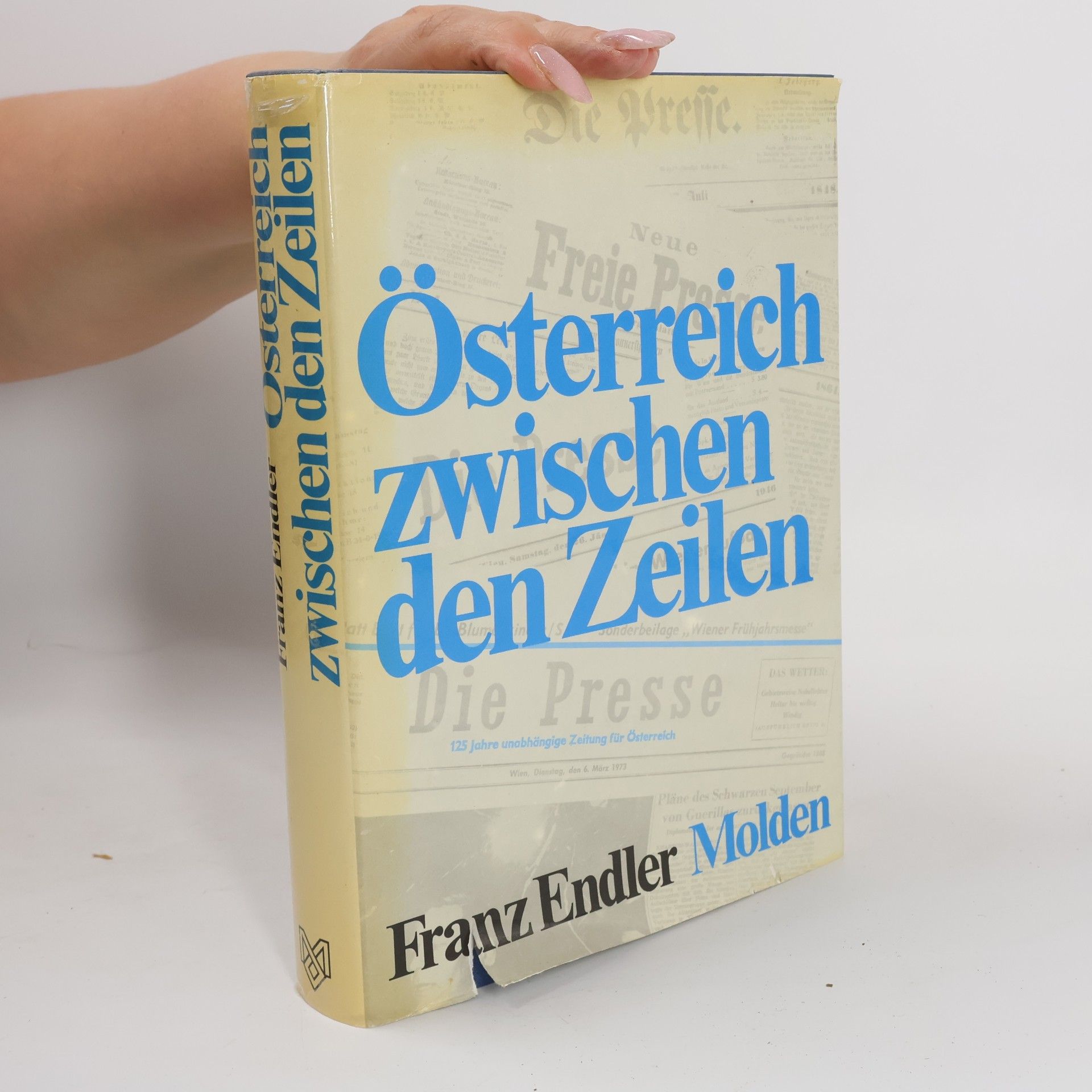 Franz Endler Österreich Zwischen den Zeilen