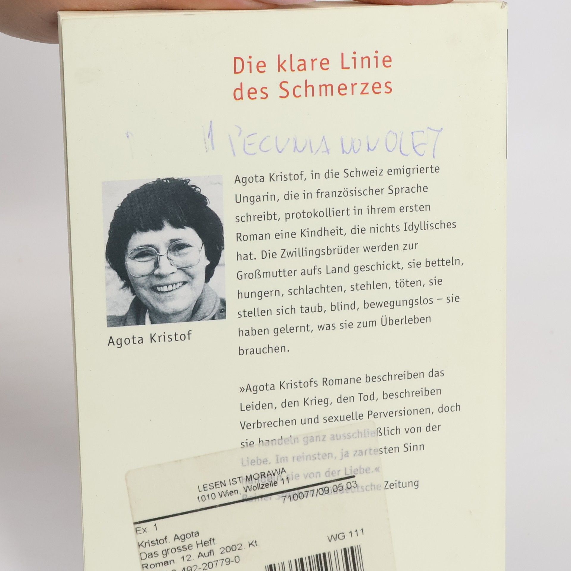 Ágota Kristóf Das grosse Heft