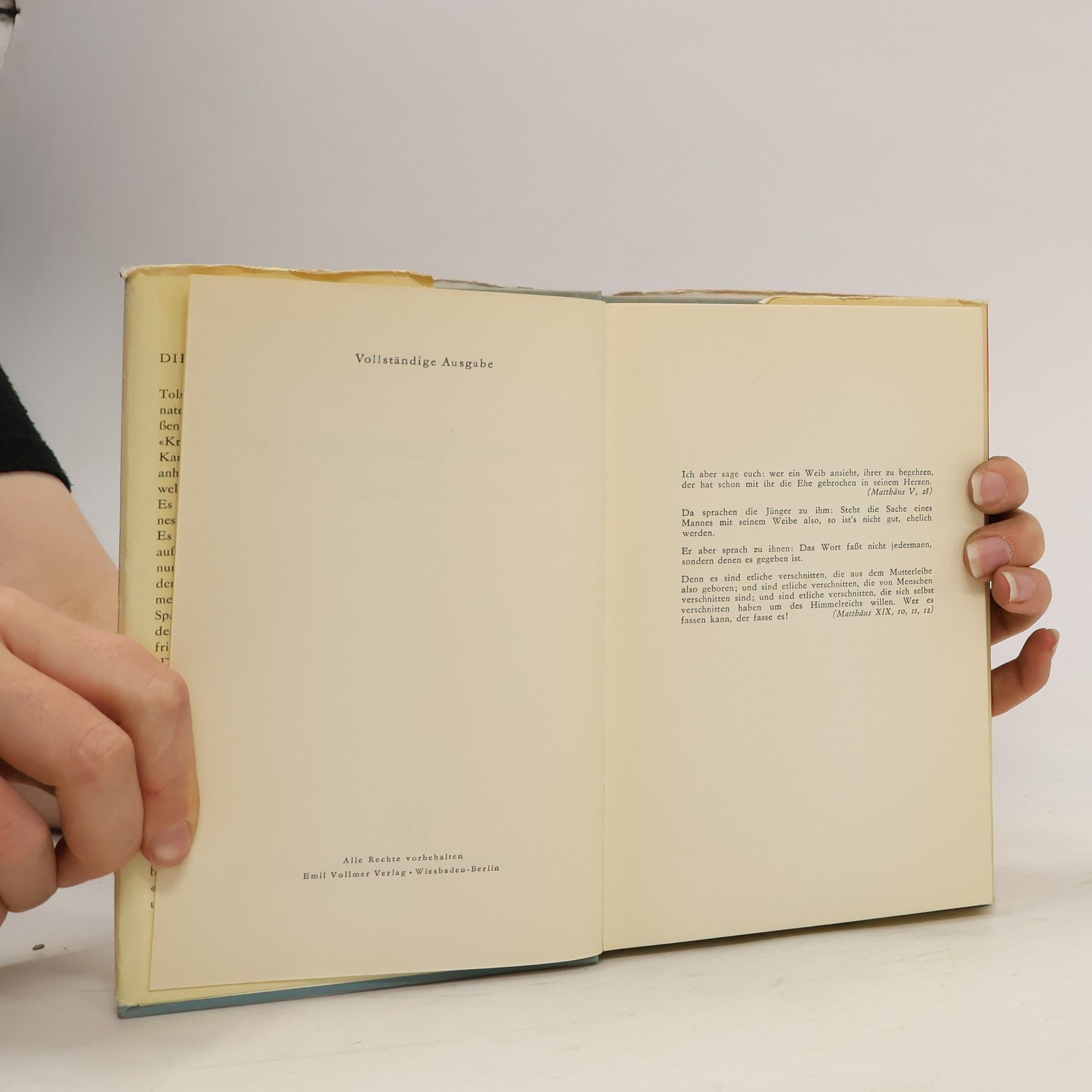 Lew Nikolajewitsch Tolstoi Die Kreutzersonate