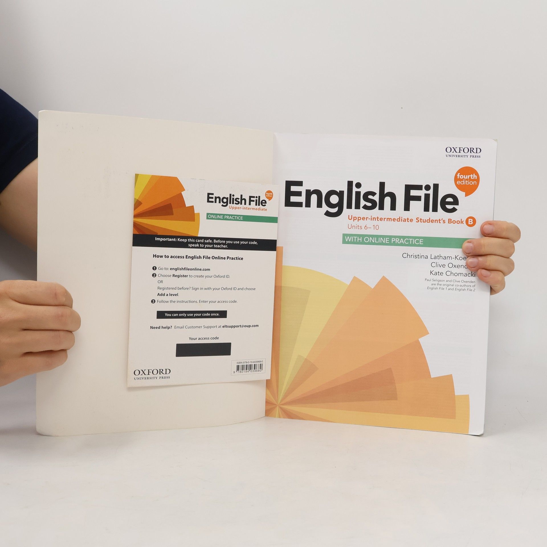 Clive Oxenden English File: Upper-Intermediate: Student's Book/Workbook Multi-Pack B