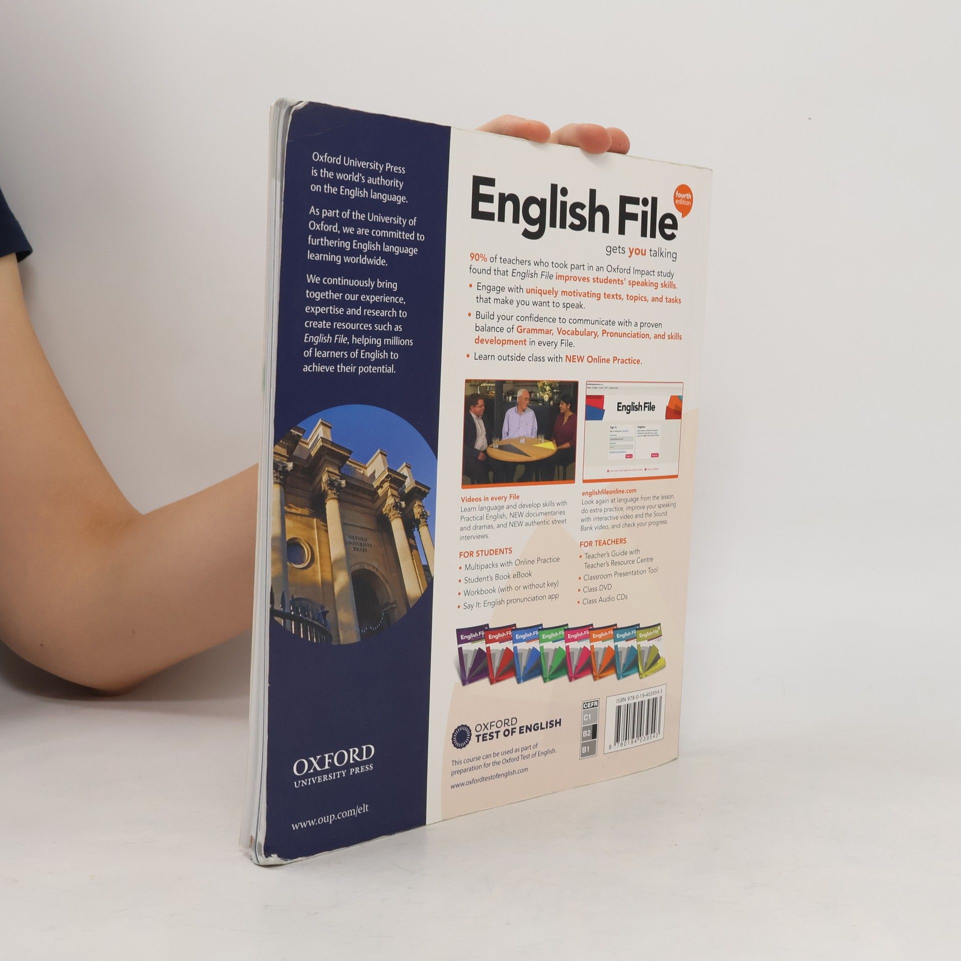 Clive Oxenden English File: Upper-Intermediate: Student's Book/Workbook Multi-Pack B