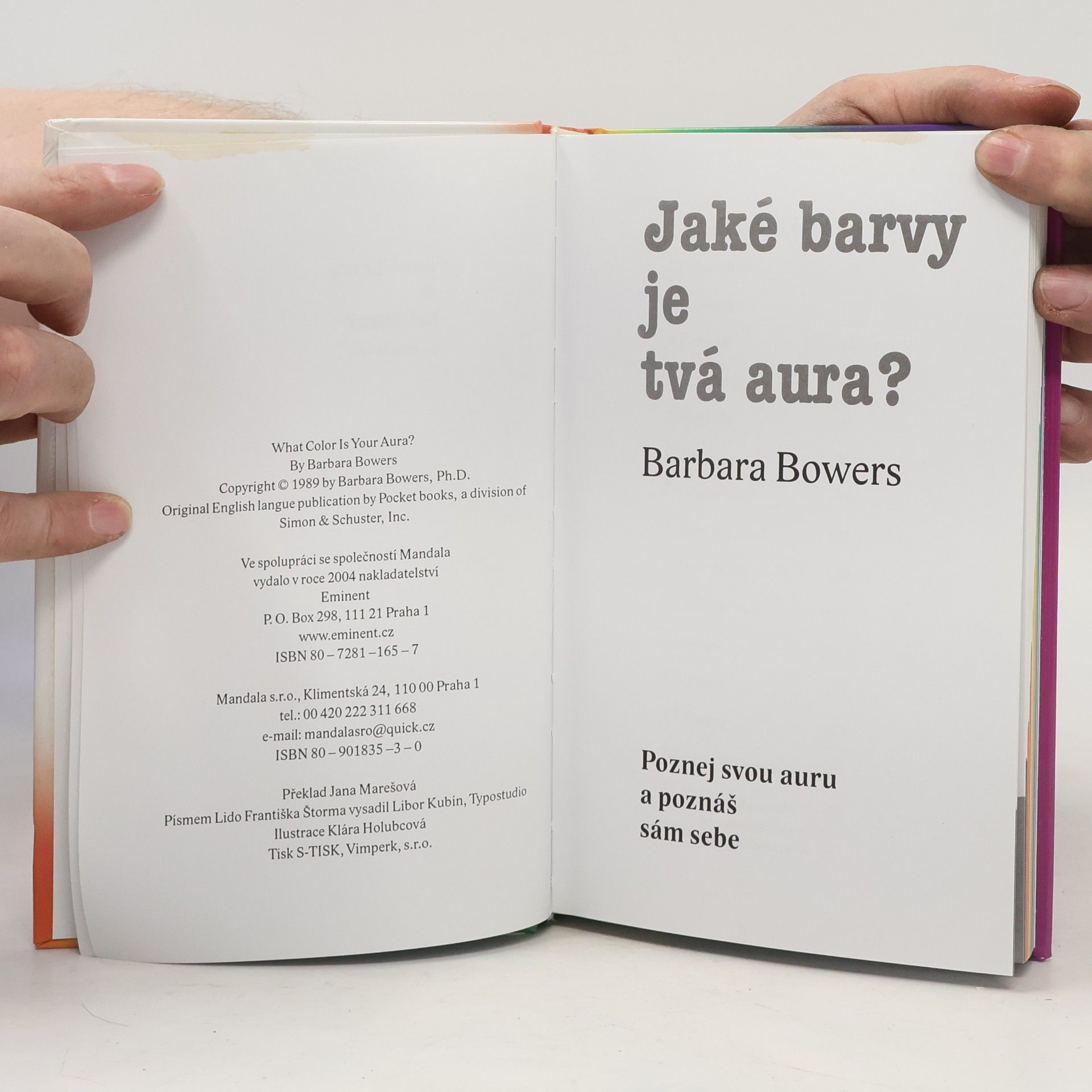 Barbara Bowers Jaké barvy je tvá aura?