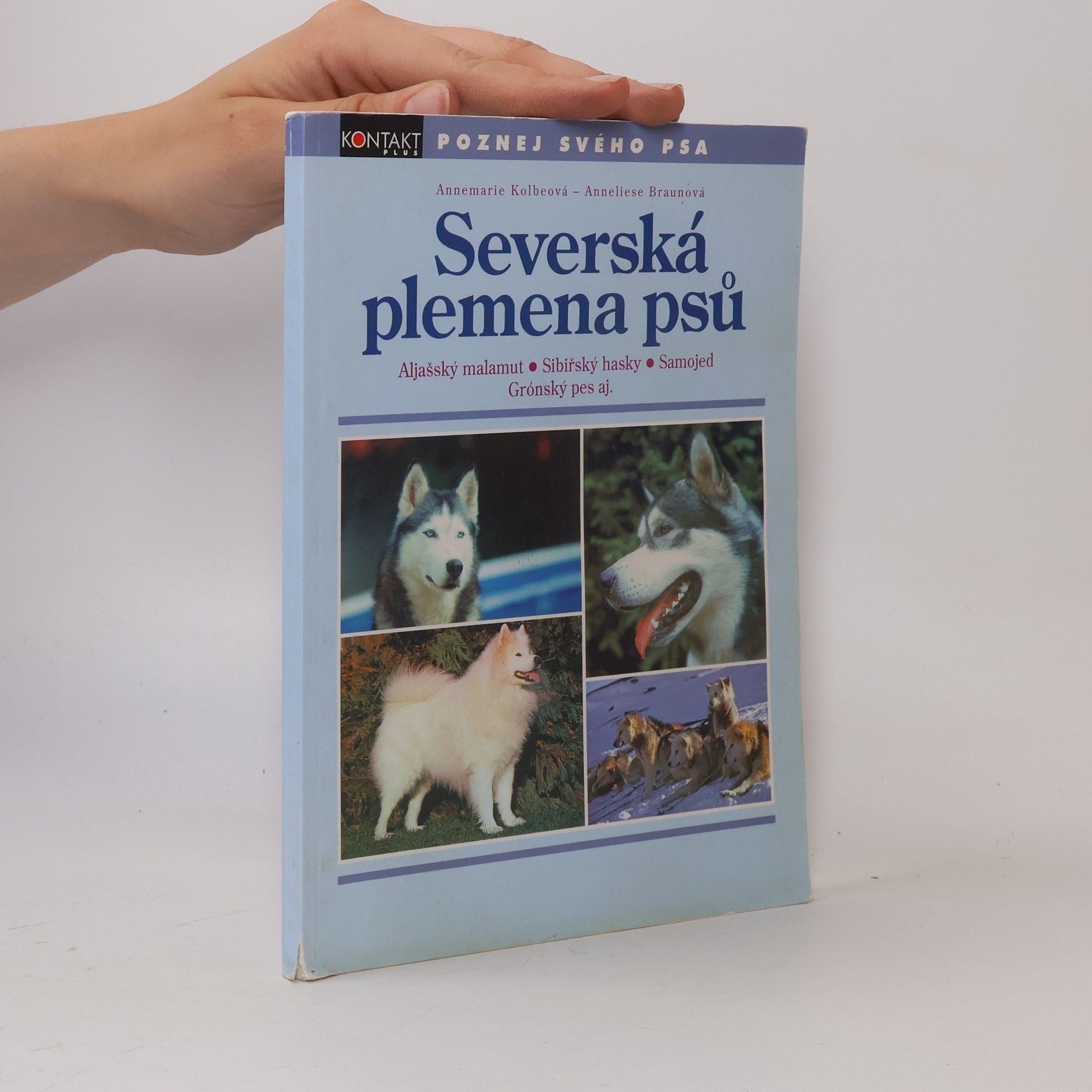 Severská plemena psů : Aljašský malamut, Sibiřský hasky, Samojed, Grónský pes aj.