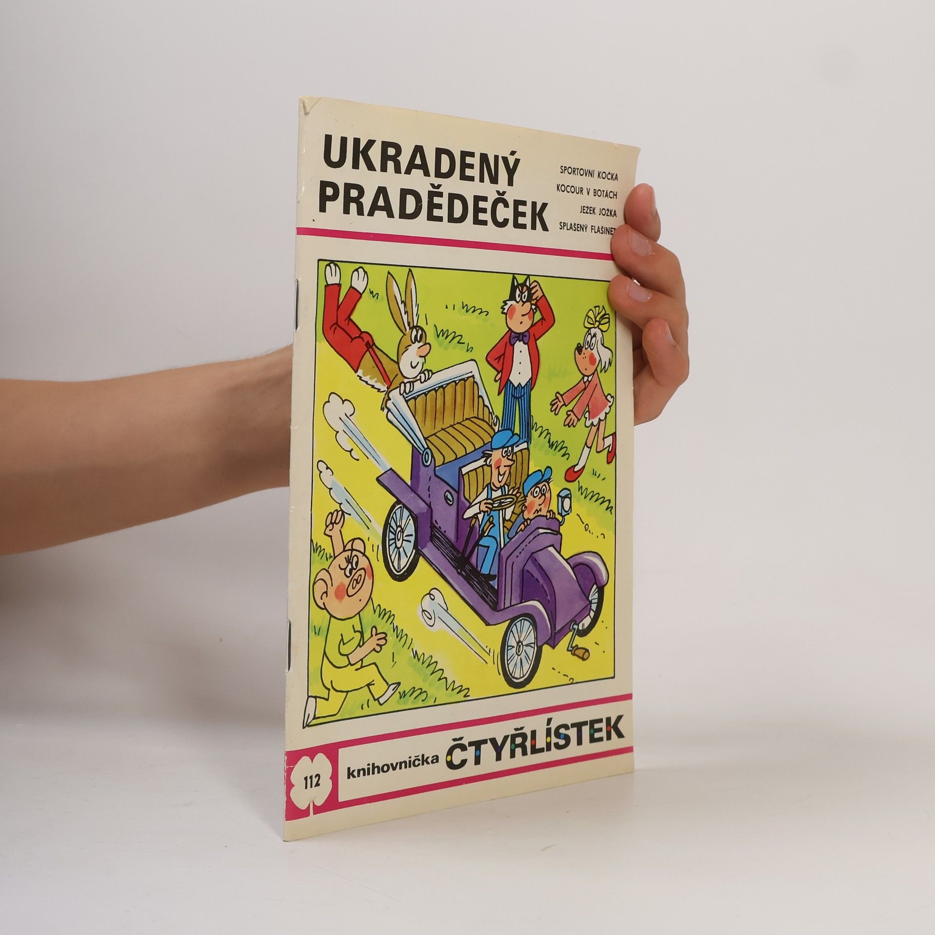 Jaroslav Němeček Čtyřlístek 112. Ukradený pradědeček