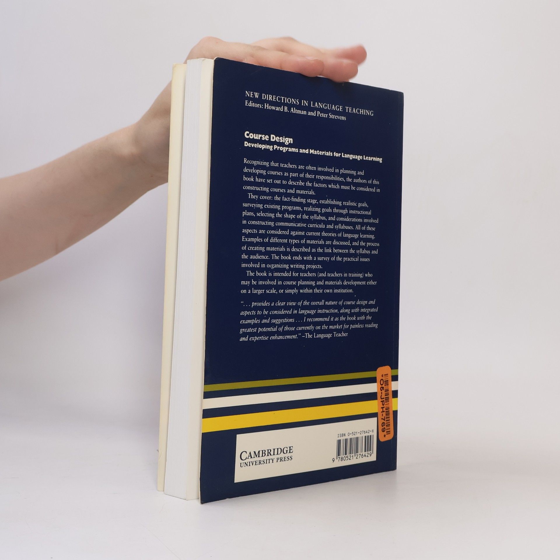Fraida Dubin New Directions in Language Teaching: Course Design