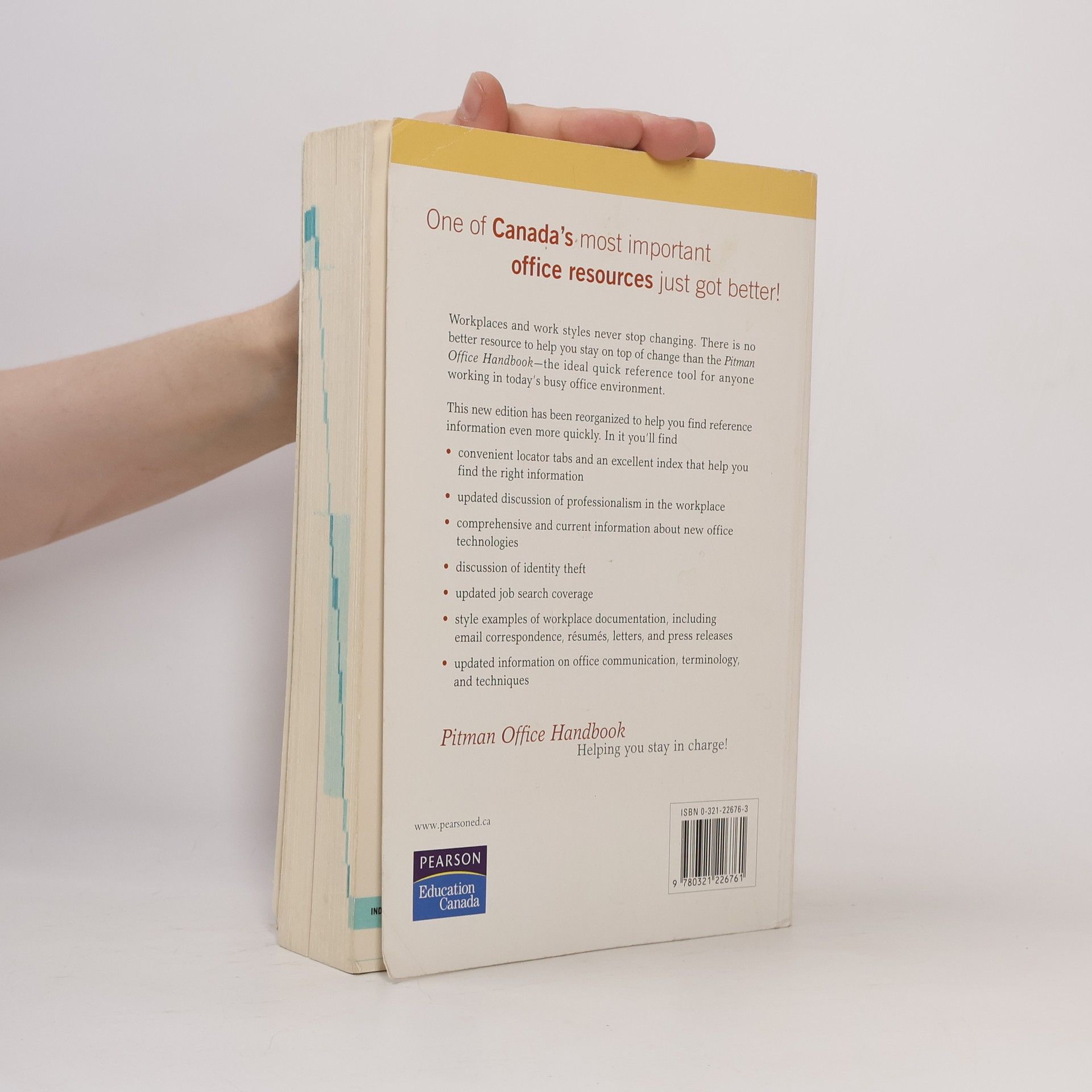 Joan I. Campbell Pitman Office Handbook, Sixth Canadian Edition