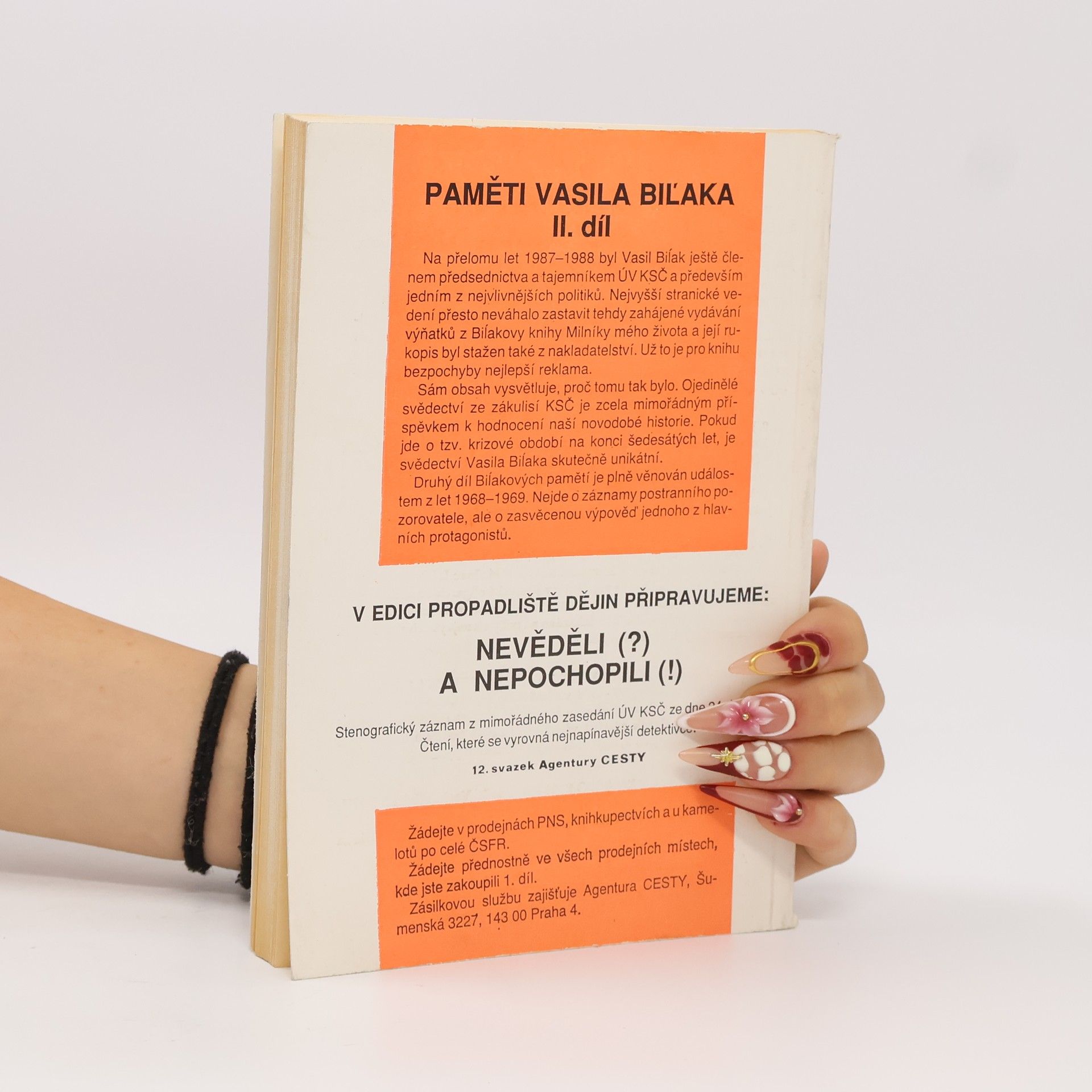 Vasil Biľak Paměti Vasila Bil̕aka II.