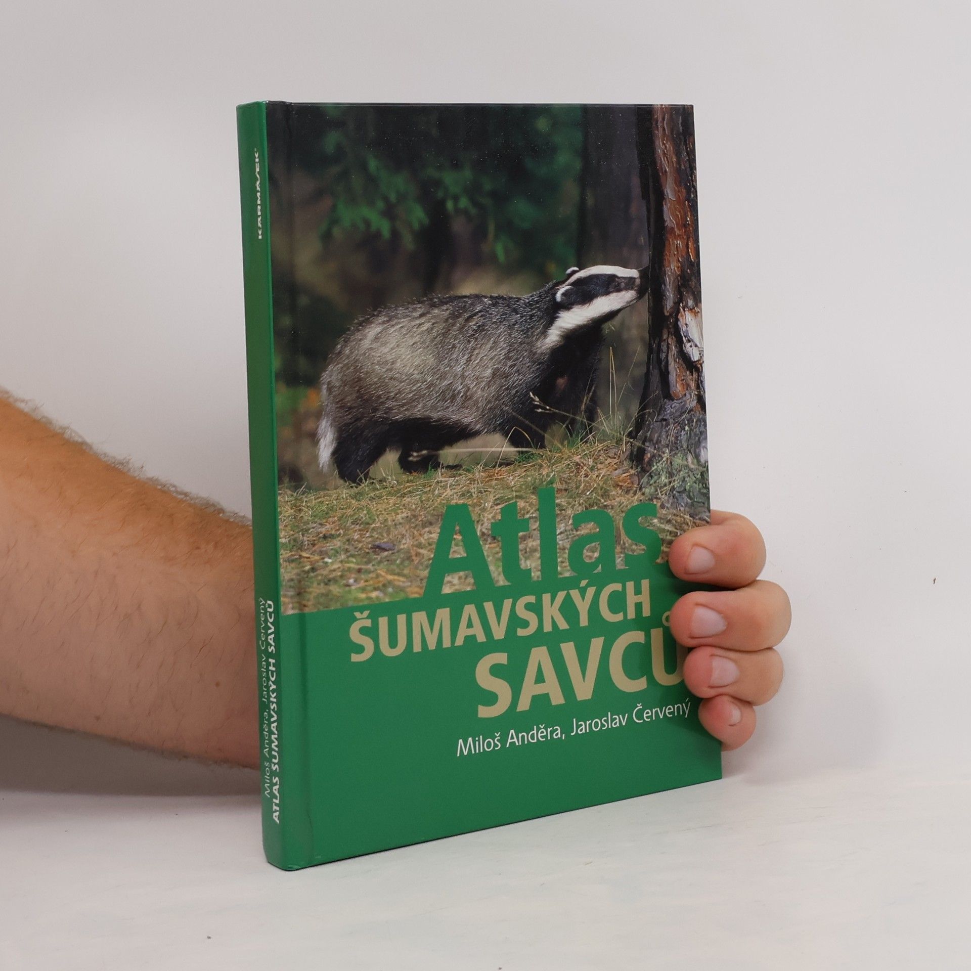 Jaroslav Červený Atlas šumavských savců