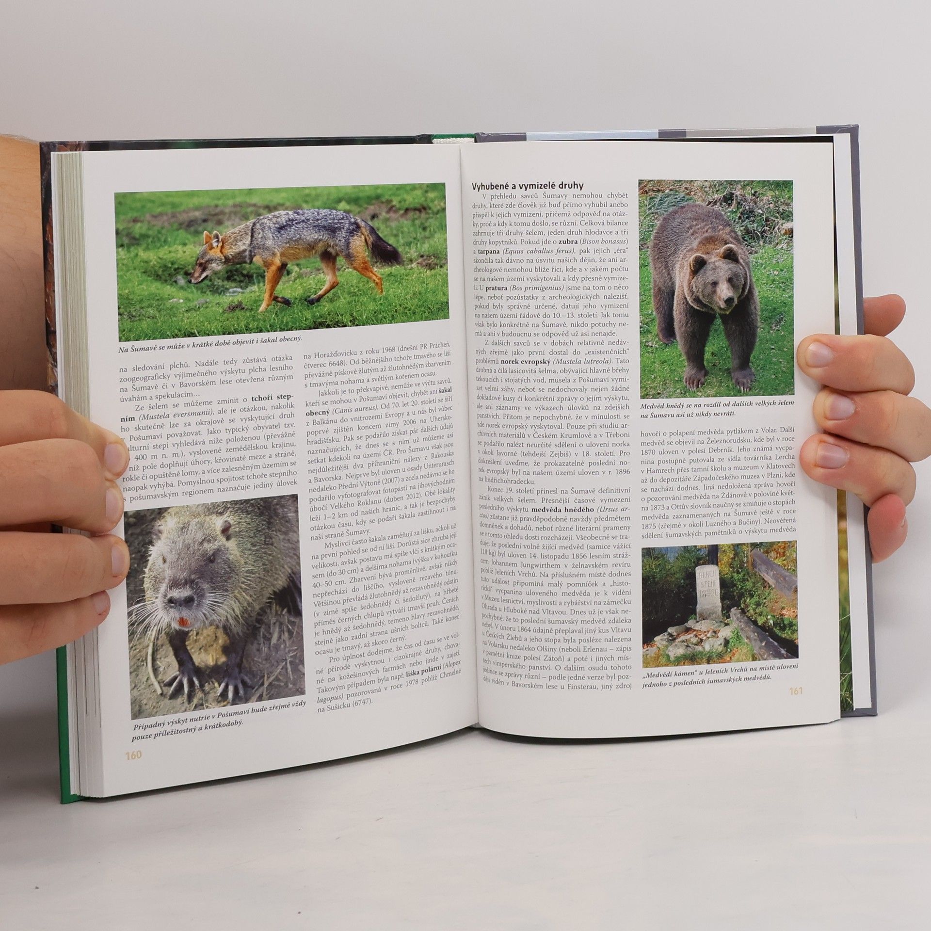 Miloš Anděra Atlas šumavských savců