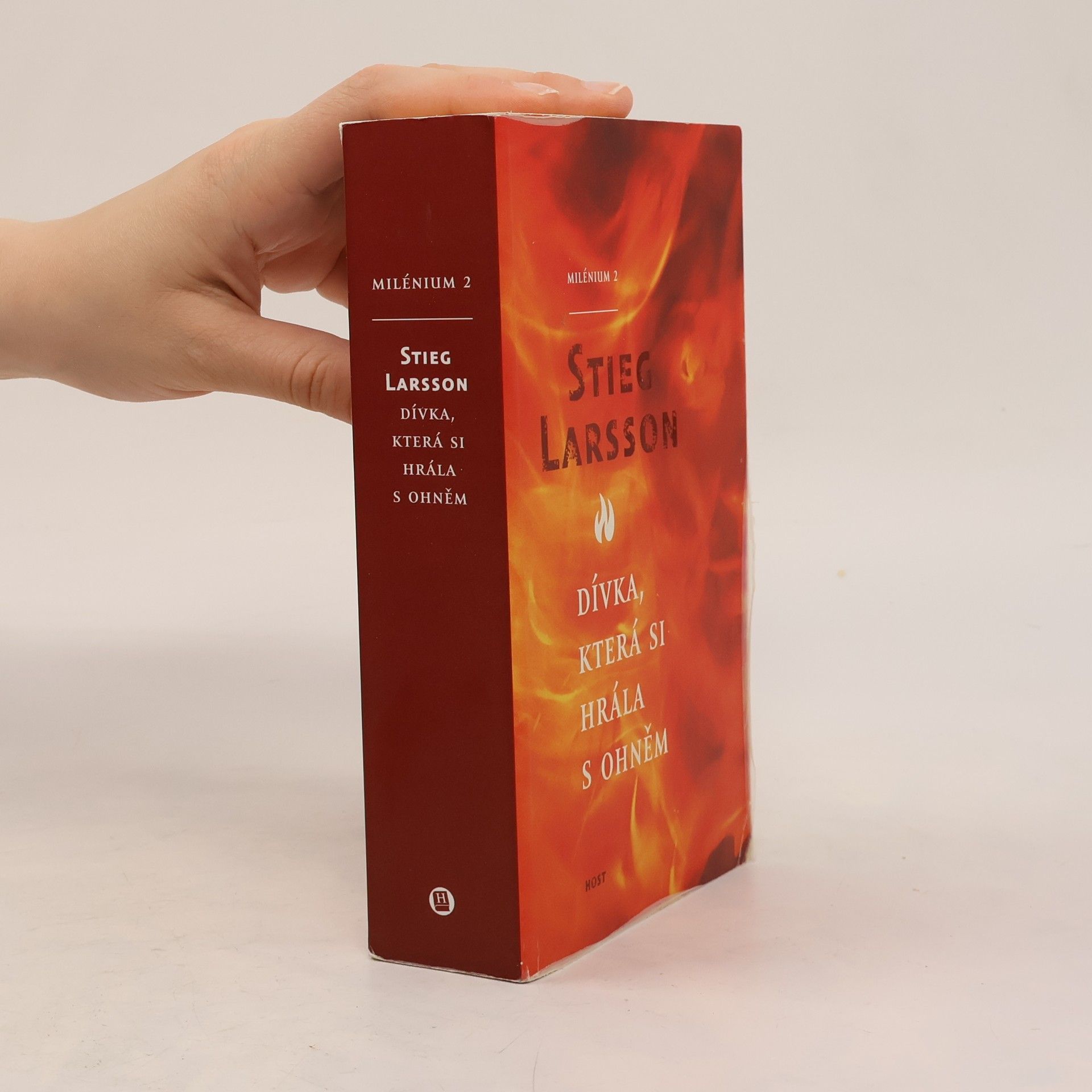 Stieg Larsson Dívka, která si hrála s ohněm