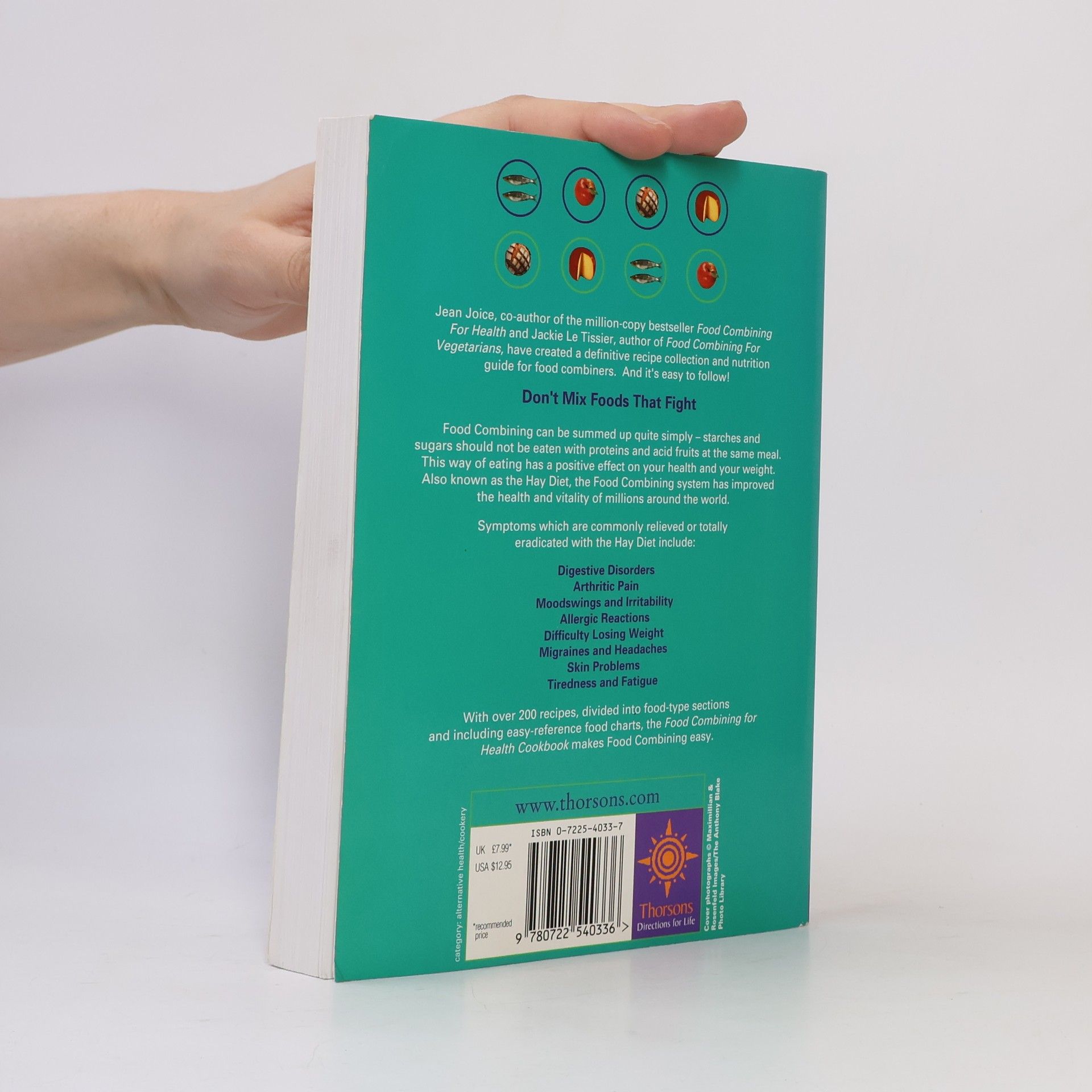 Jackie Le Tissier Food Combining for Health Cookbook
