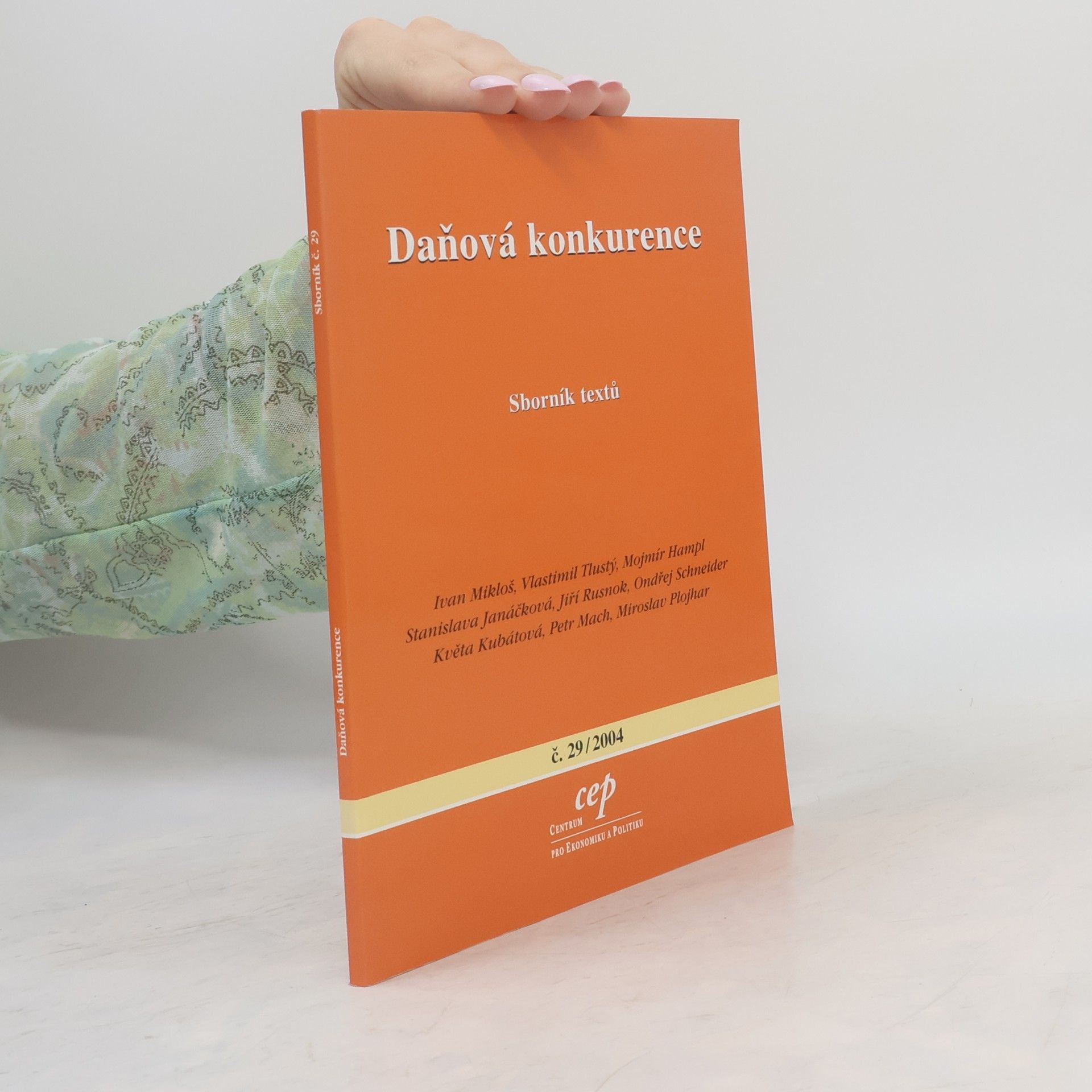 Ivan Mikloš Daňová konkurence: sborník textů