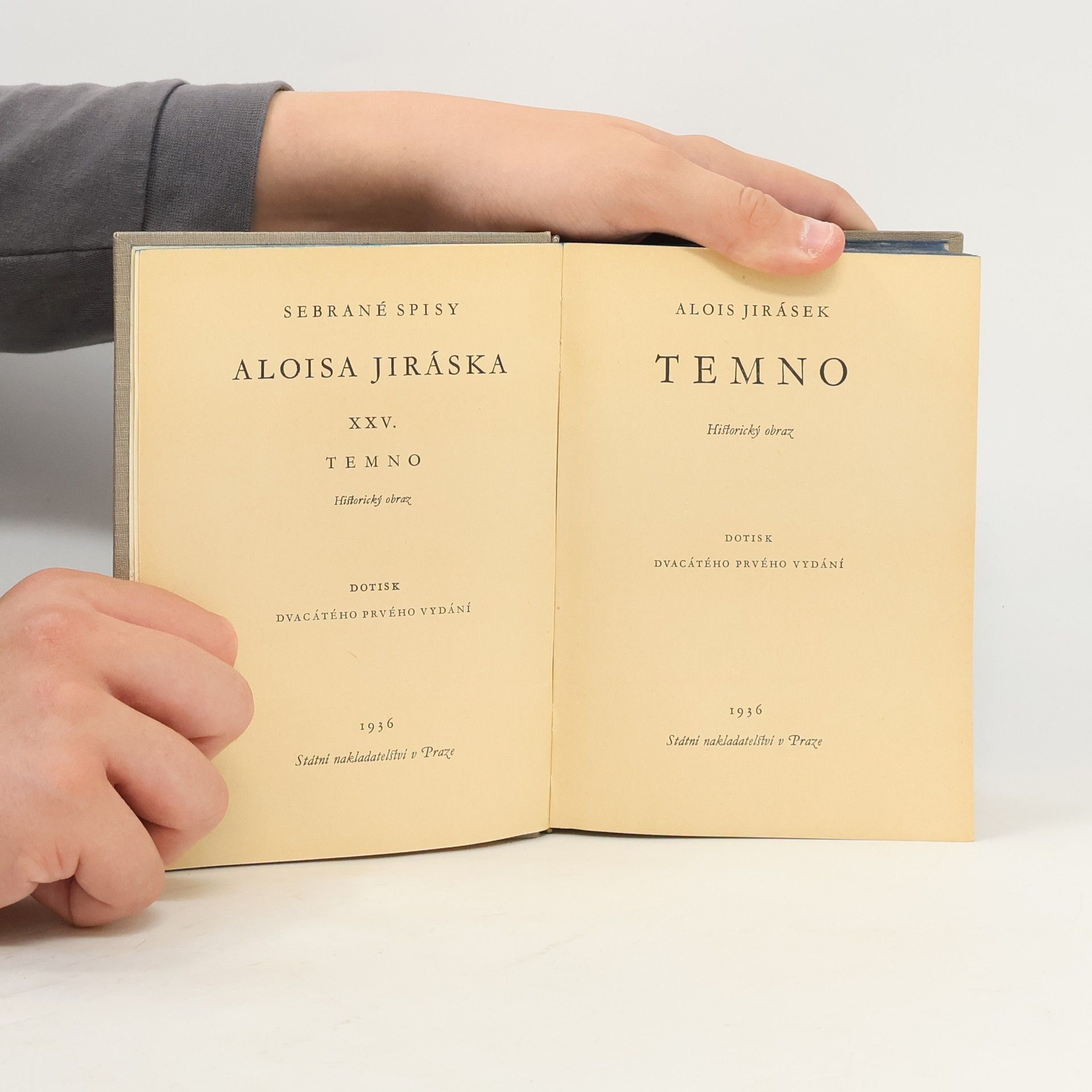 Alois Jirásek Temno