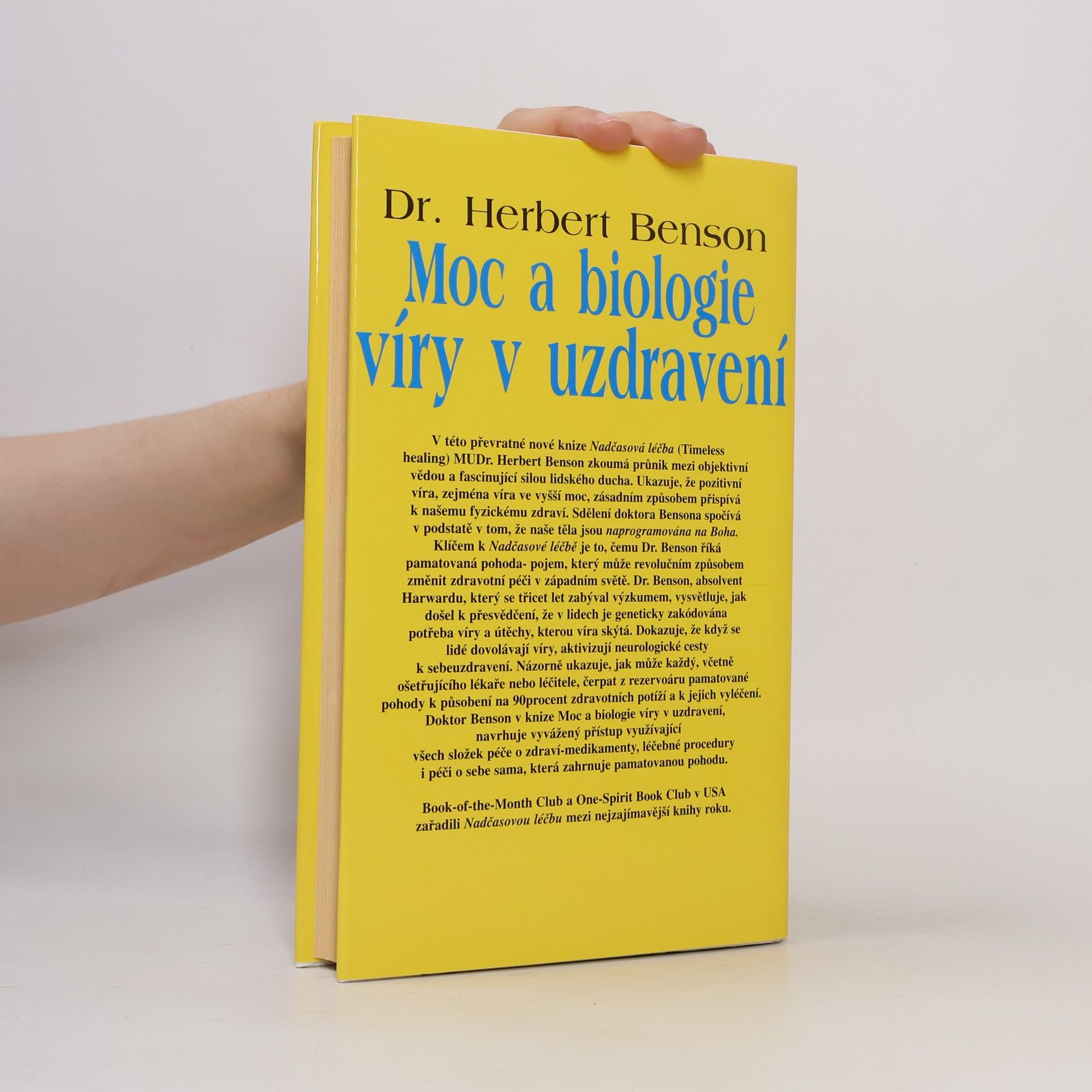 Václav A. Černý Moc a biologie víry v uzdravení