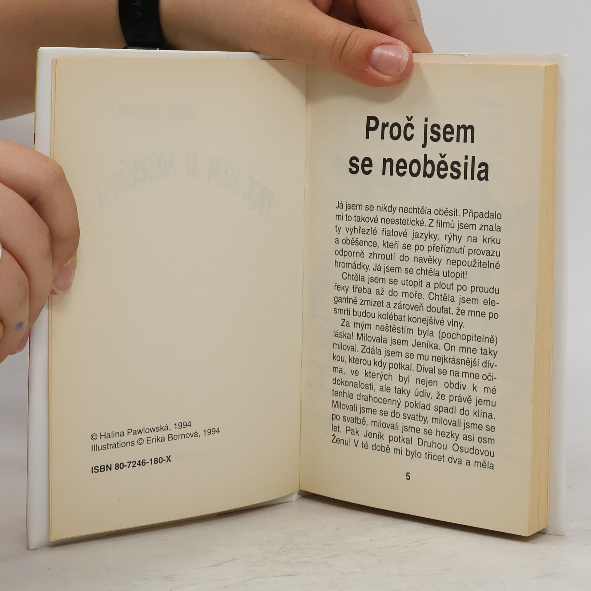 Halina Pawlowská Proč jsem se neoběsila