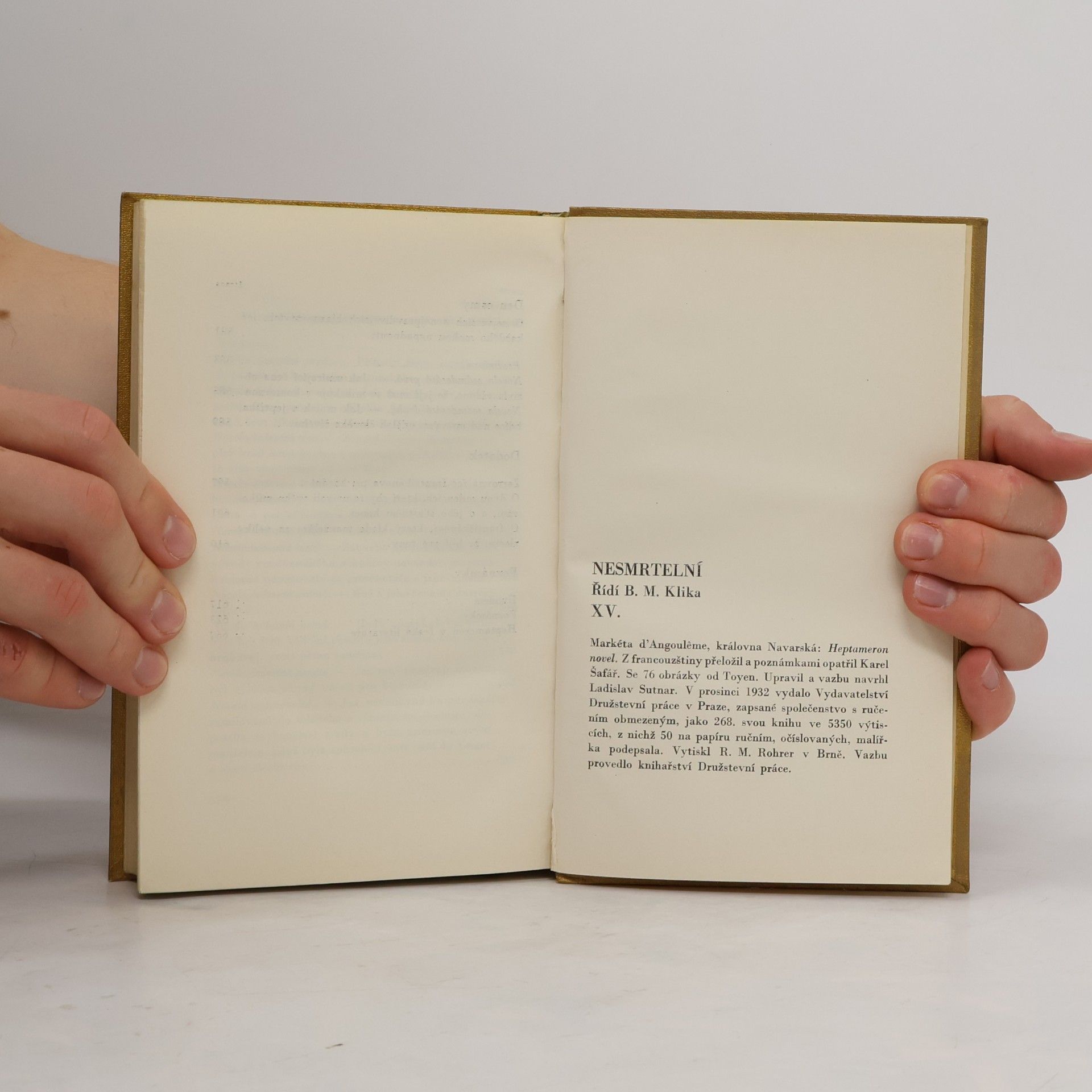 Markéta Navarská Heptameron novel XV.