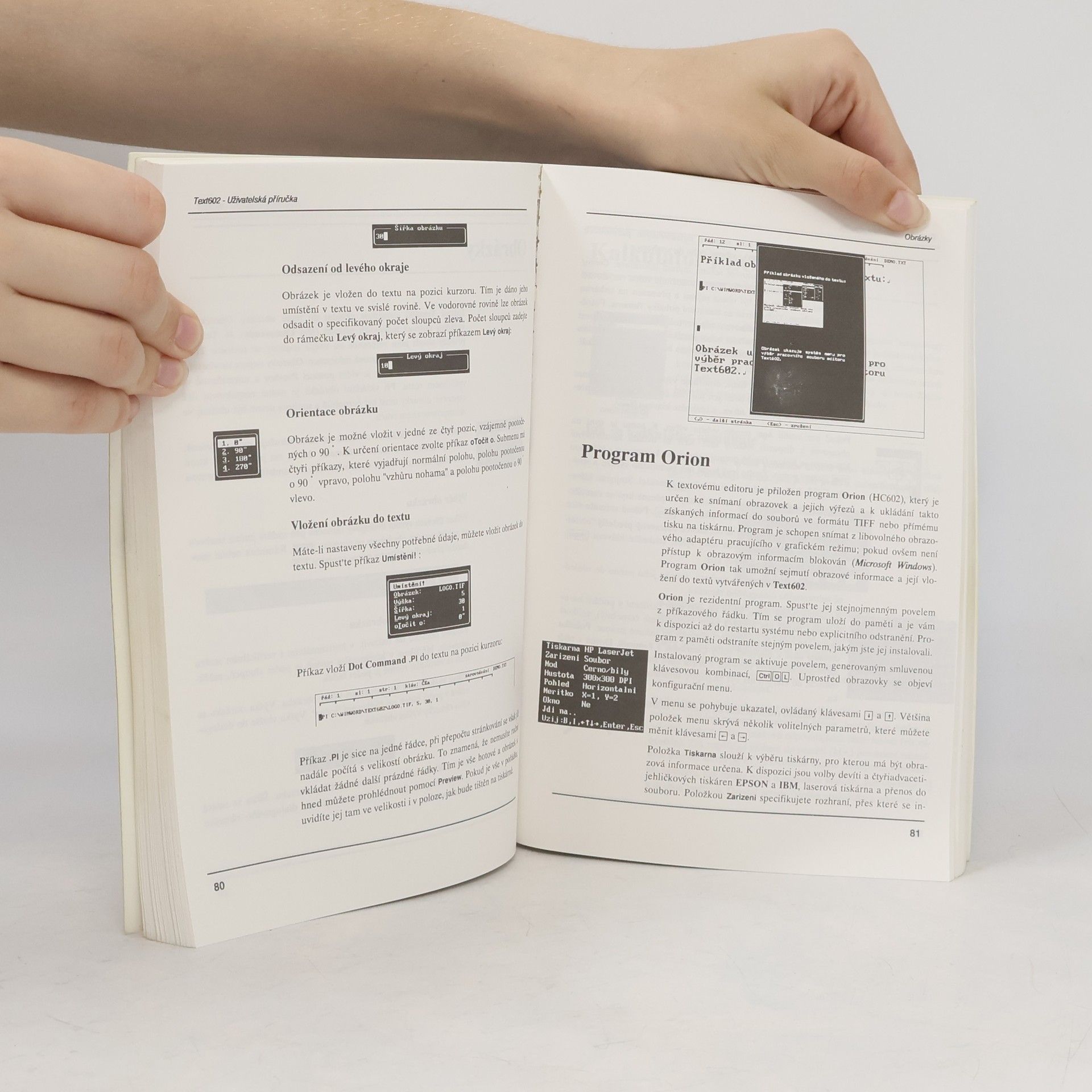 J. Lapáček TEXT602 - textový editor. Uživatelská příručka