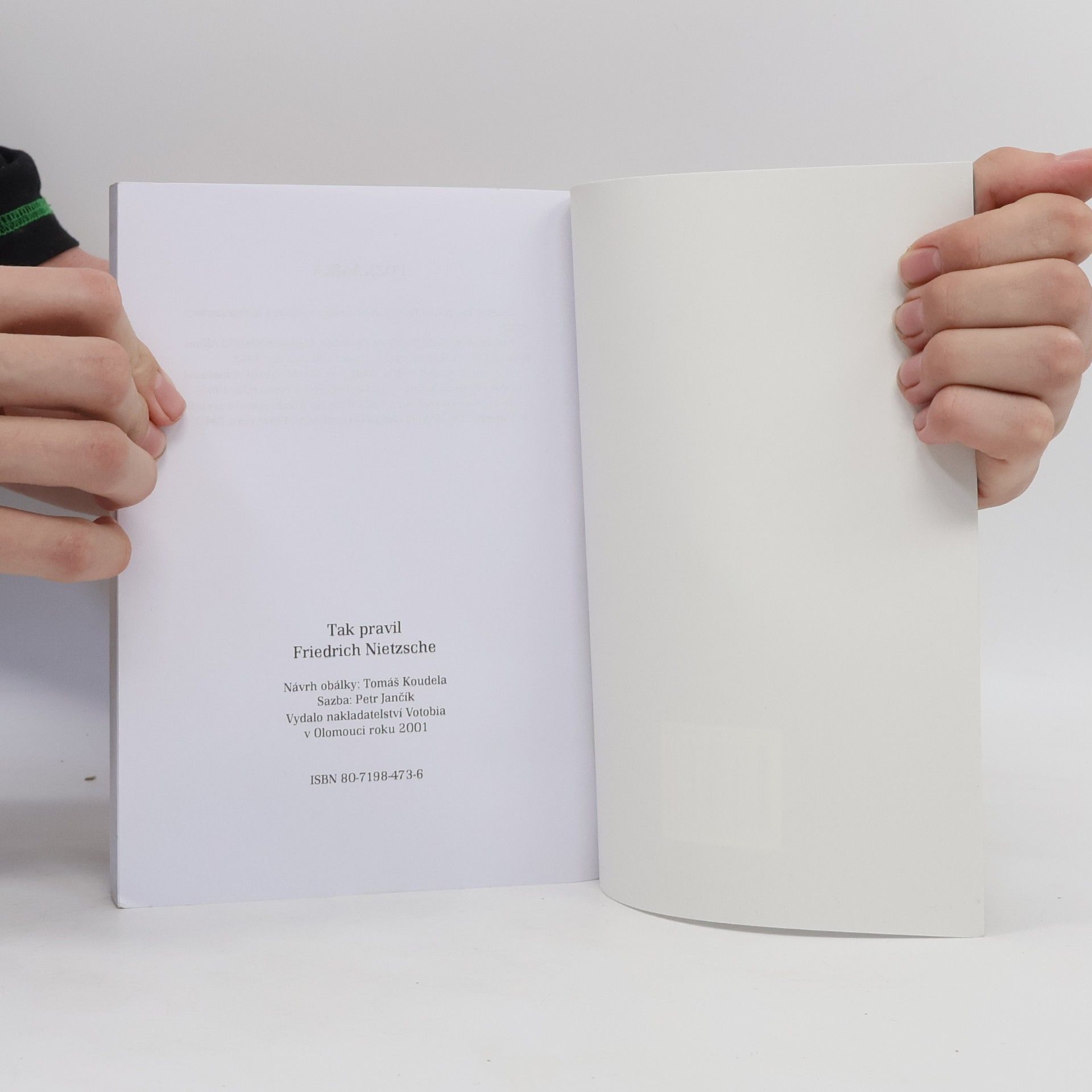 Collectif d'auteurs Tak pravil Friedrich Nietzsche