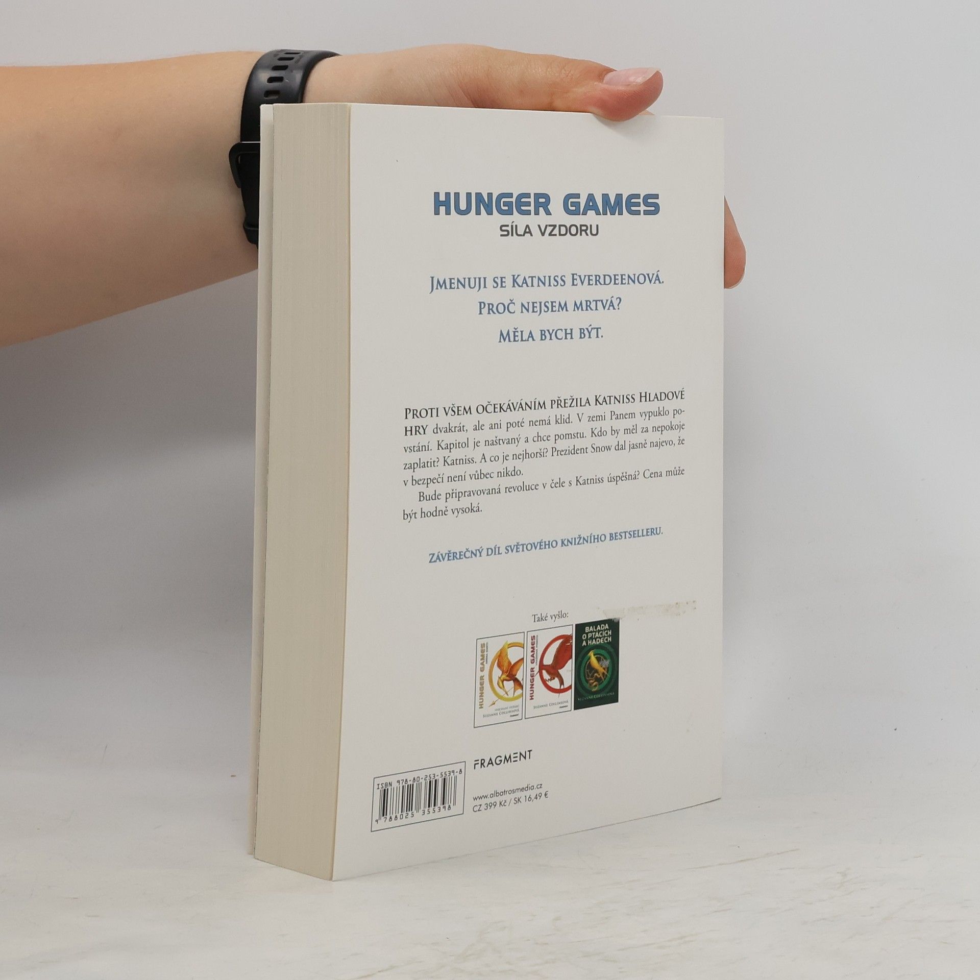 Suzanne Collins Hunger Games Síla vzdoru