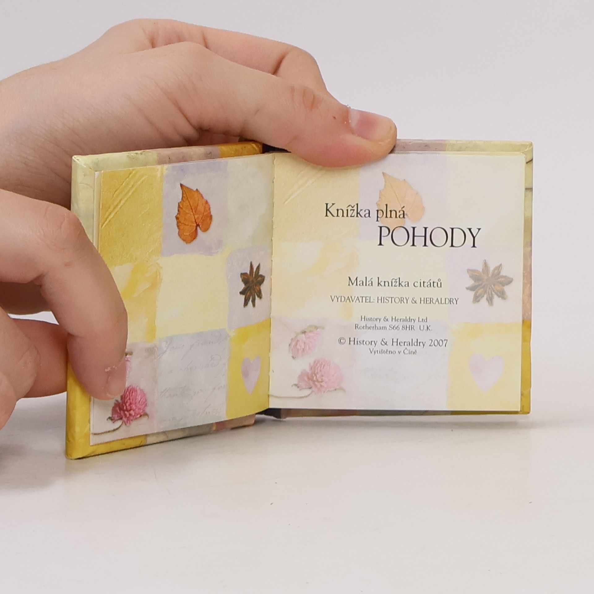 Kolektiv autorů Knížka plná pohody. Malá knížka citátů