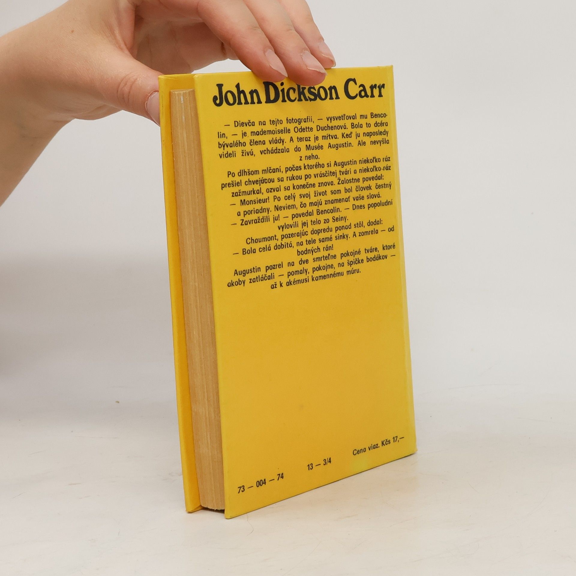 John Dickson Carr Klub masiek