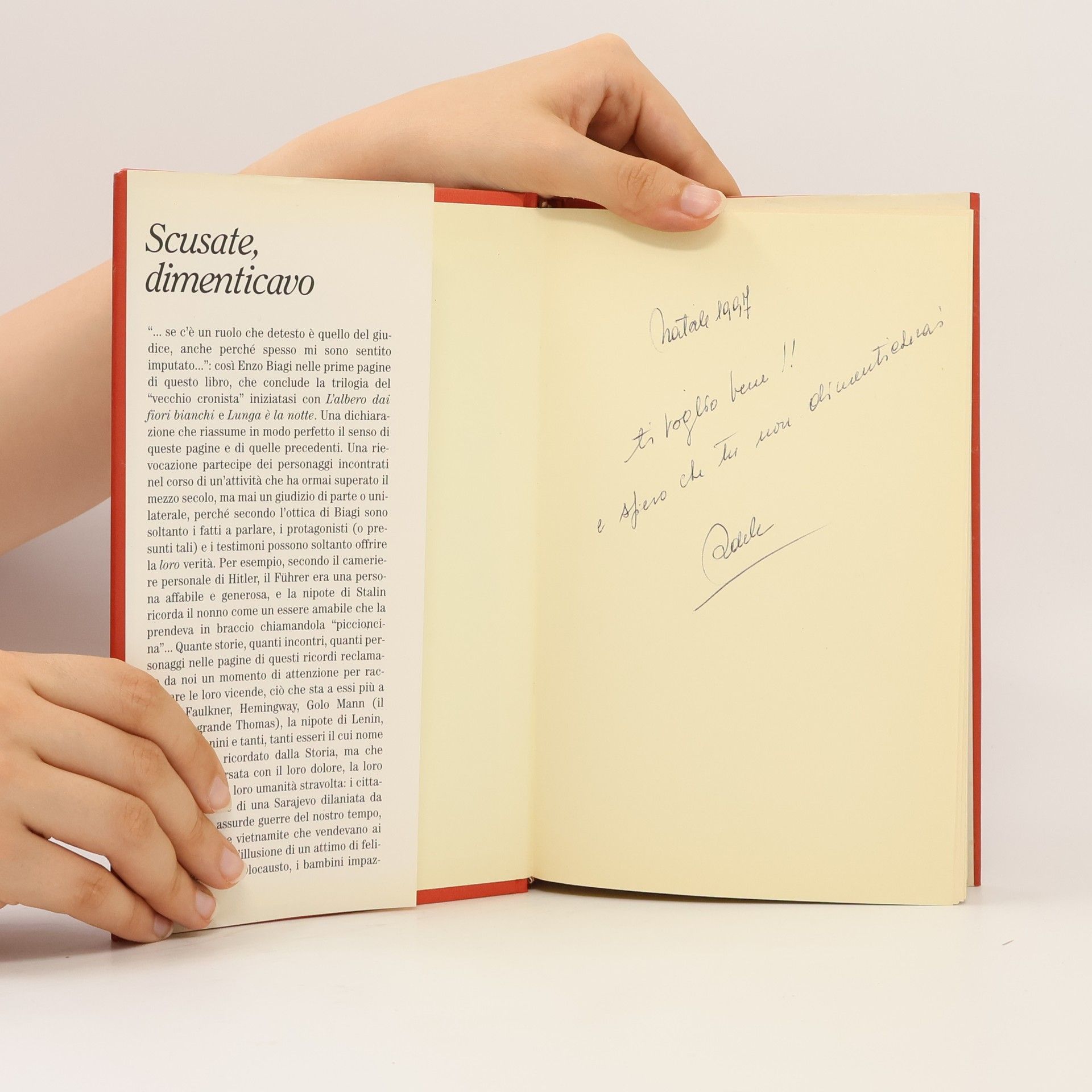 Enzo Biagi Scusate, dimenticavo
