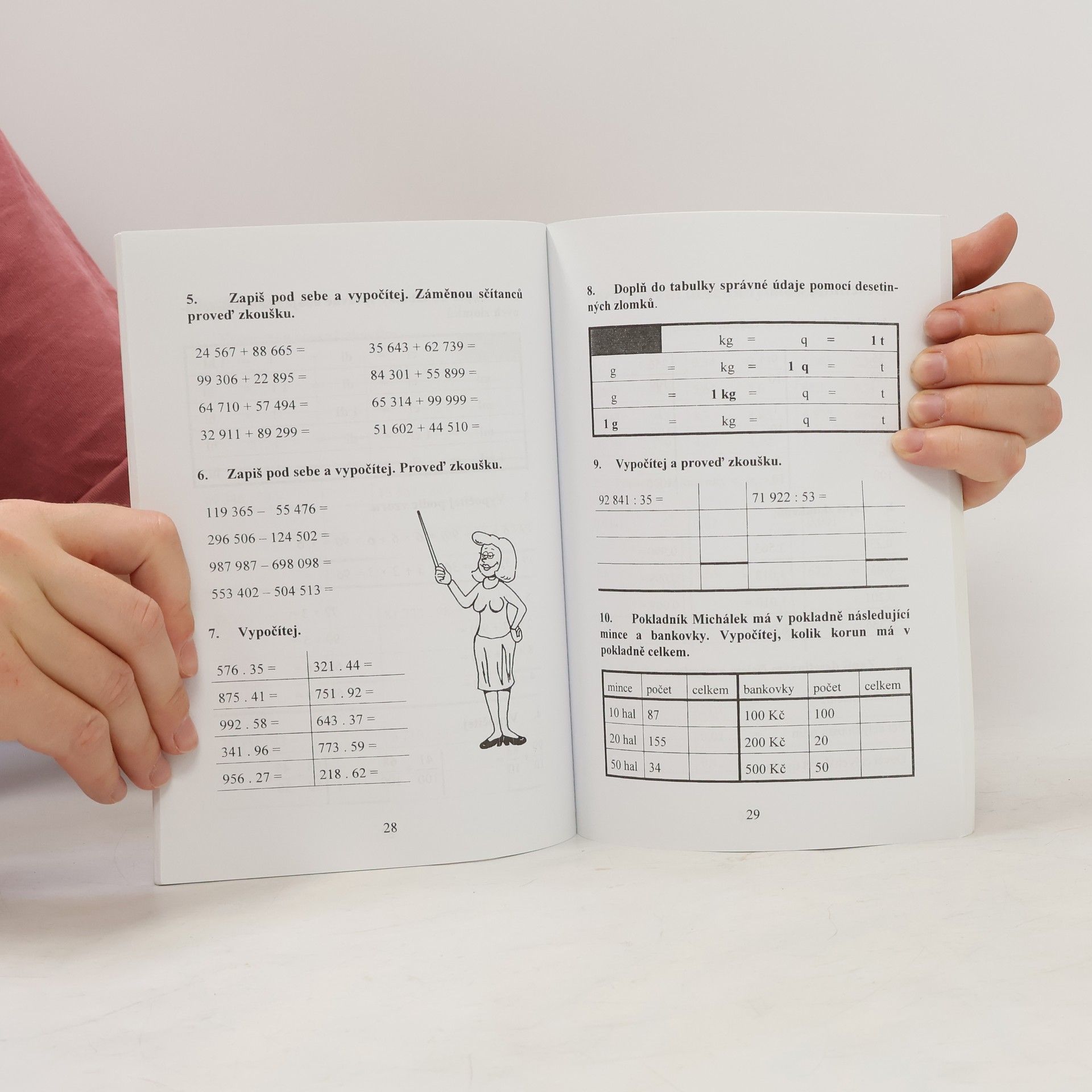 Petr Vandas Procvičování z matematiky pro 5. třídu ZŠ