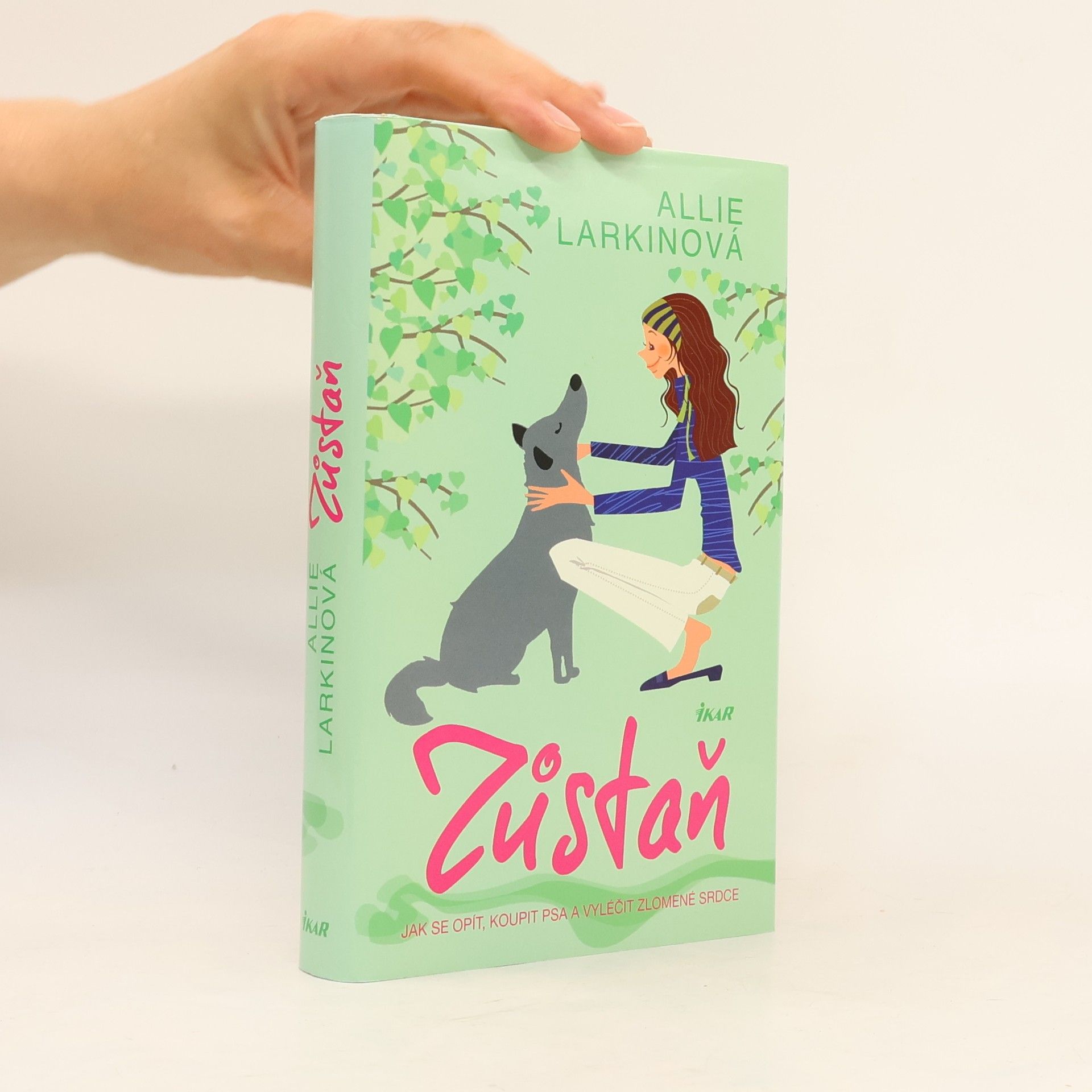 Allie Larkin Zůstaň. Jak se opít, koupit psa a vyléčit zlomené srdce