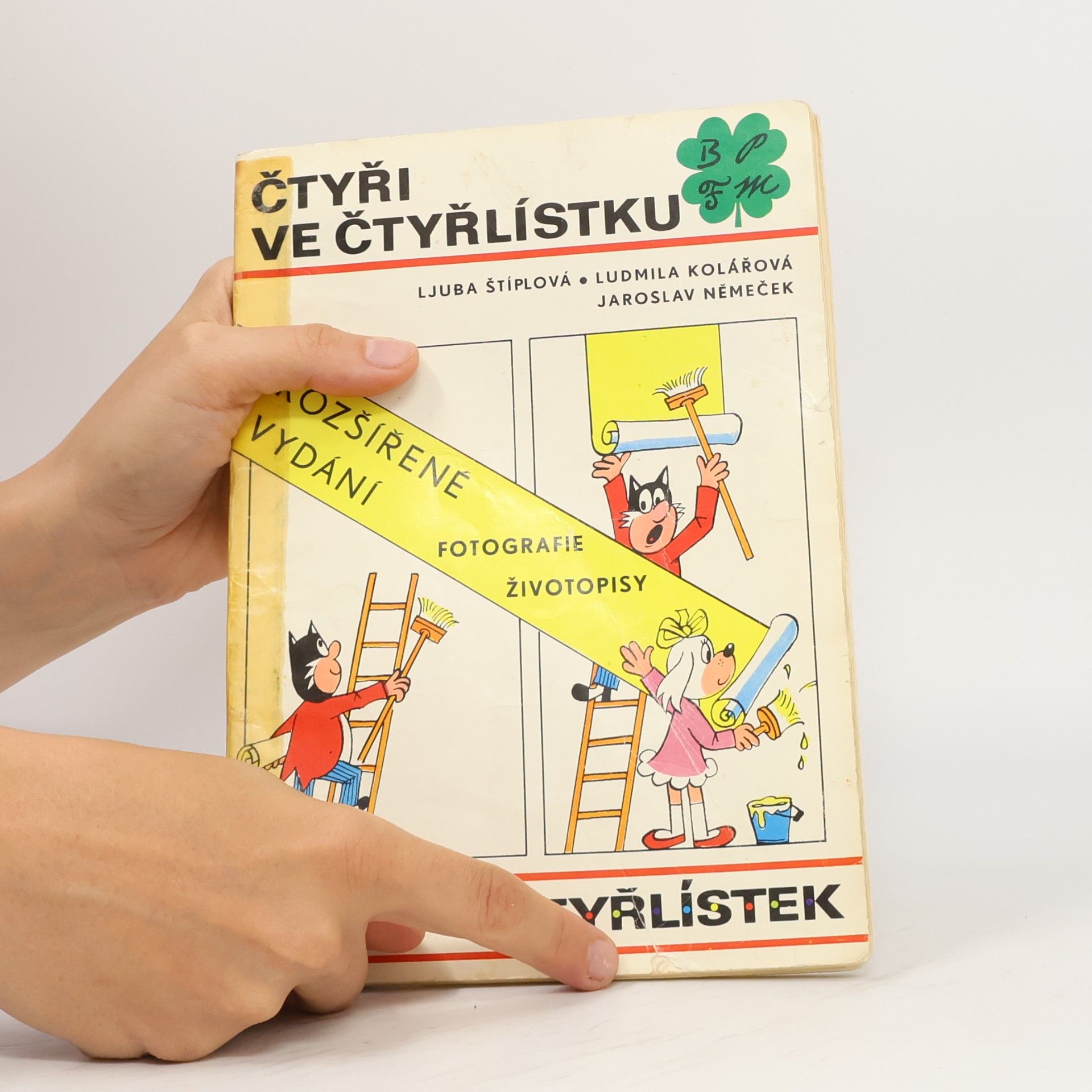 Ljuba Štíplová Čtyřlístek 47. Čtyři ve čtyřlístku