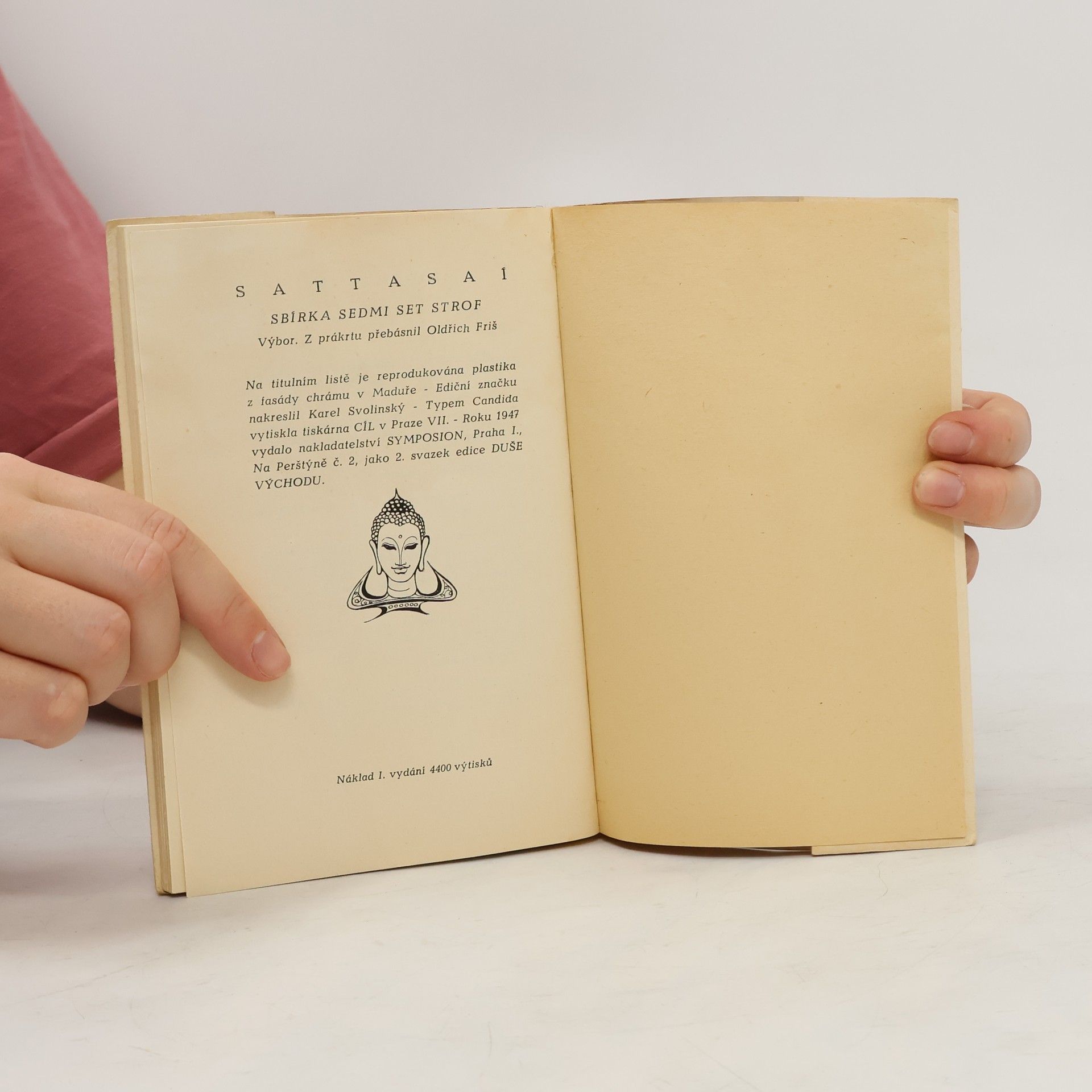 Oldřich Friš Sattasaí. Sbírka sedmi set strof
