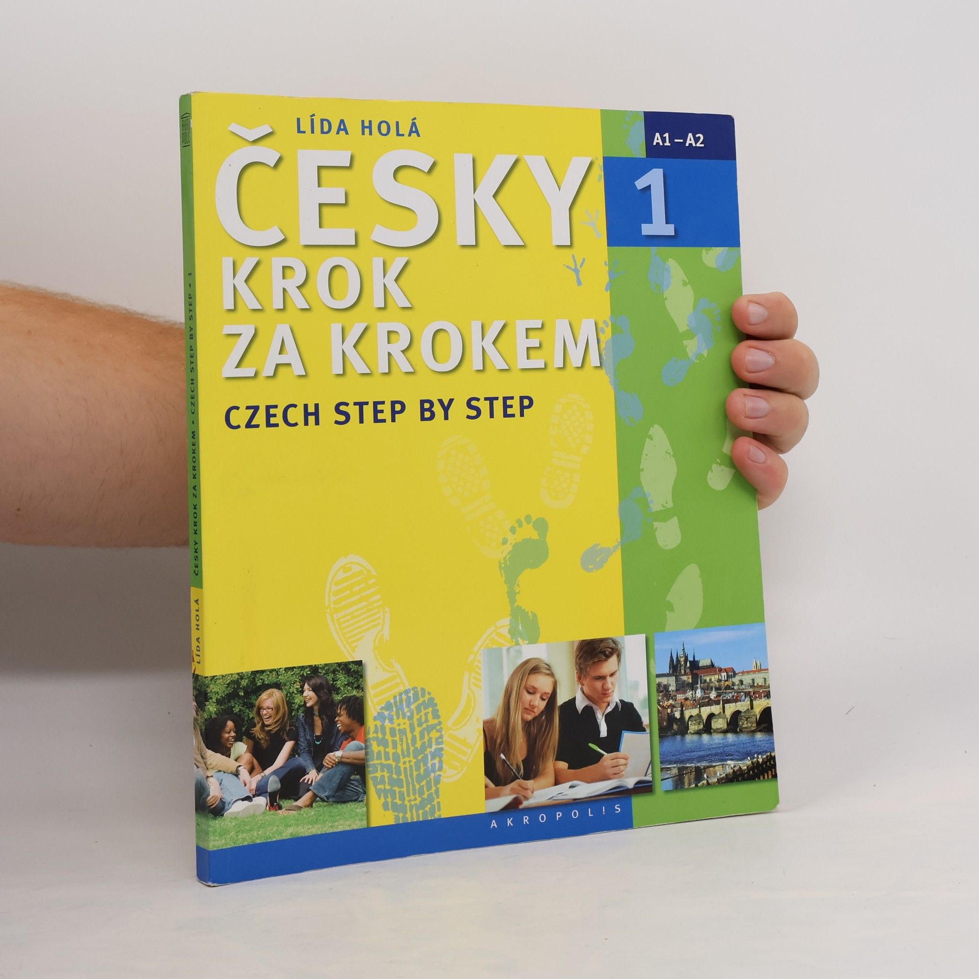 Lída Holá Česky krok za krokem 1. A1-A2 učebnice