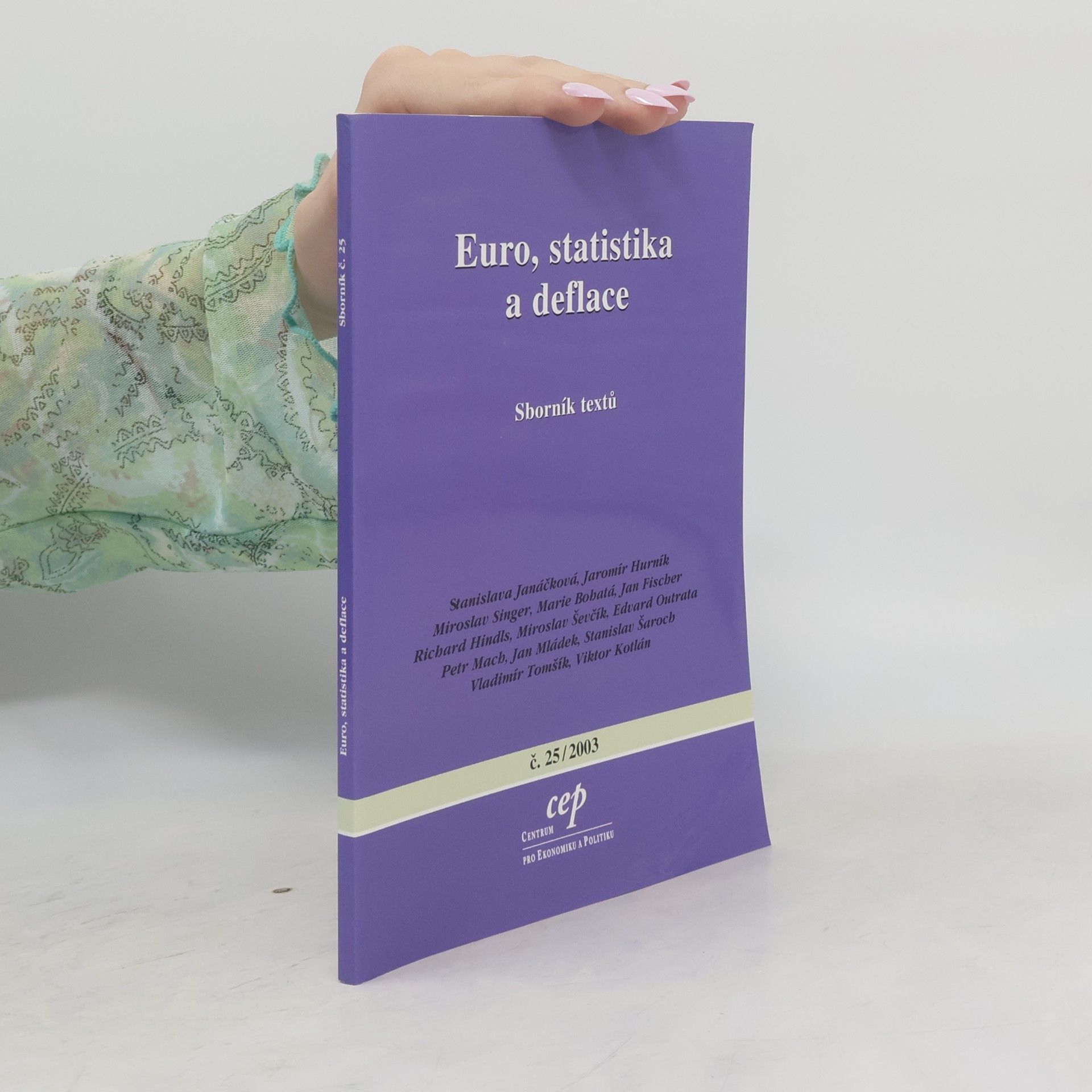 Euro, statistika a deflace : sborník textů