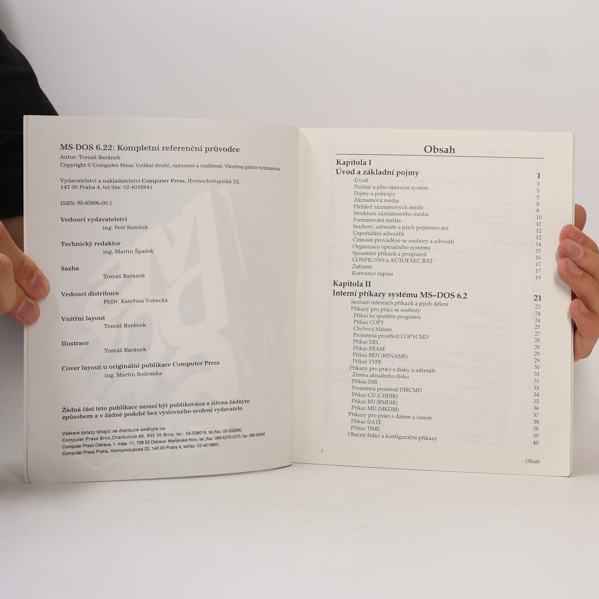 Tomáš Beránek MS-DOS 6.2. Osobní počítač AutoCont