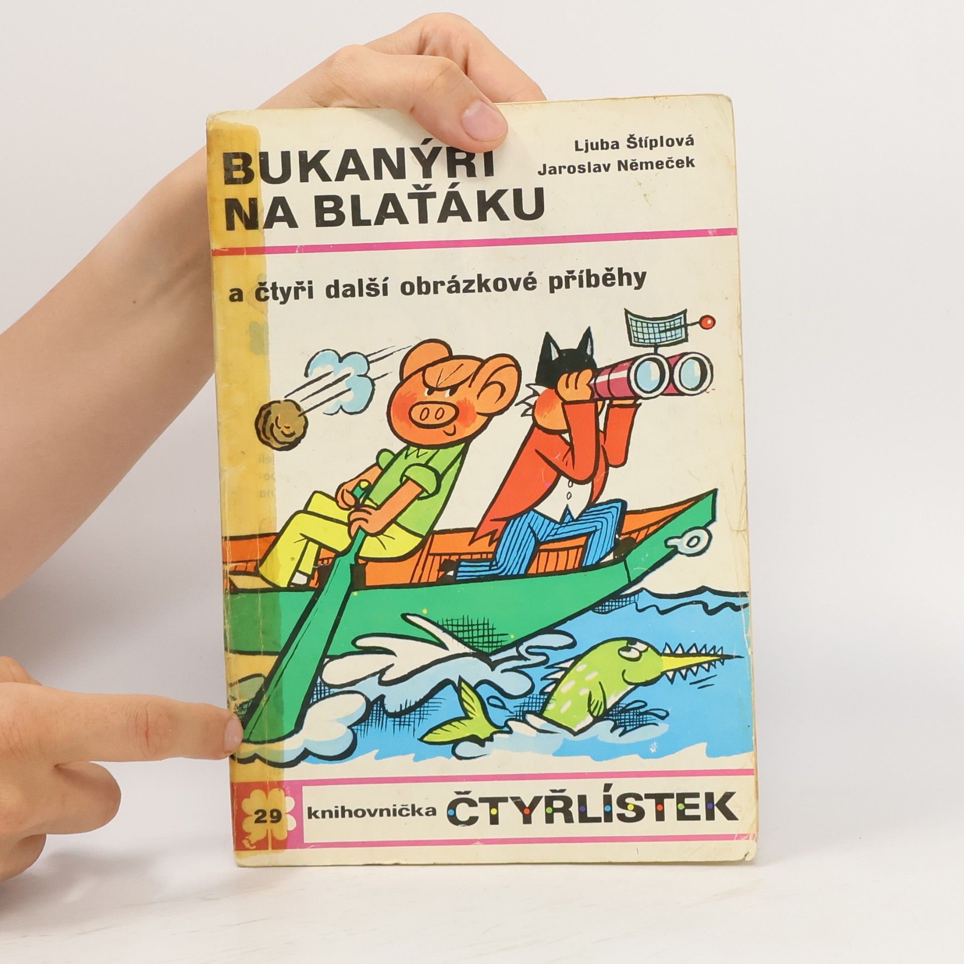 Jaroslav Němeček Čtyřlístek 29. Bukanýři na Blaťáku