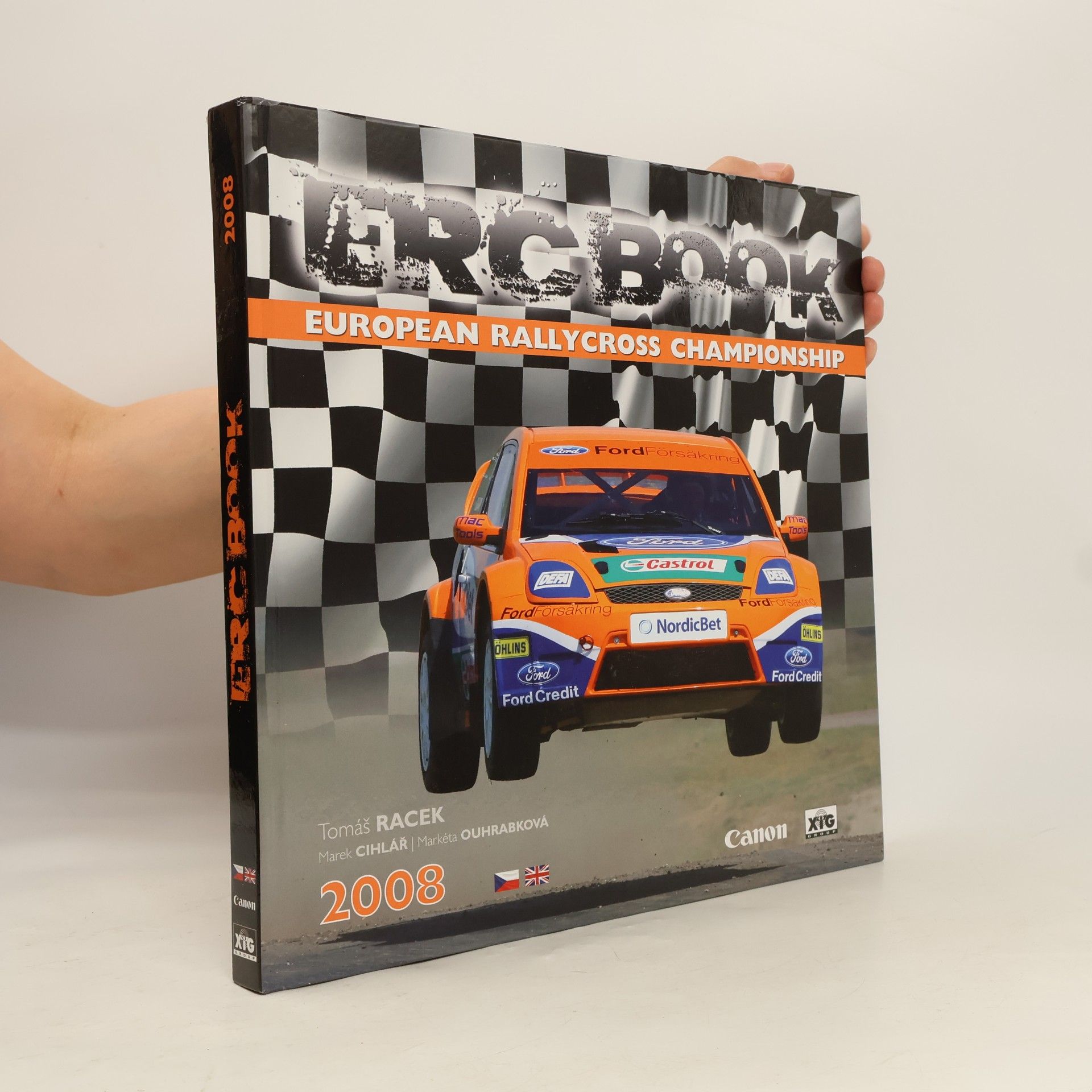 Markéta Ouhrabková ERC Book. European Rallycross Championship