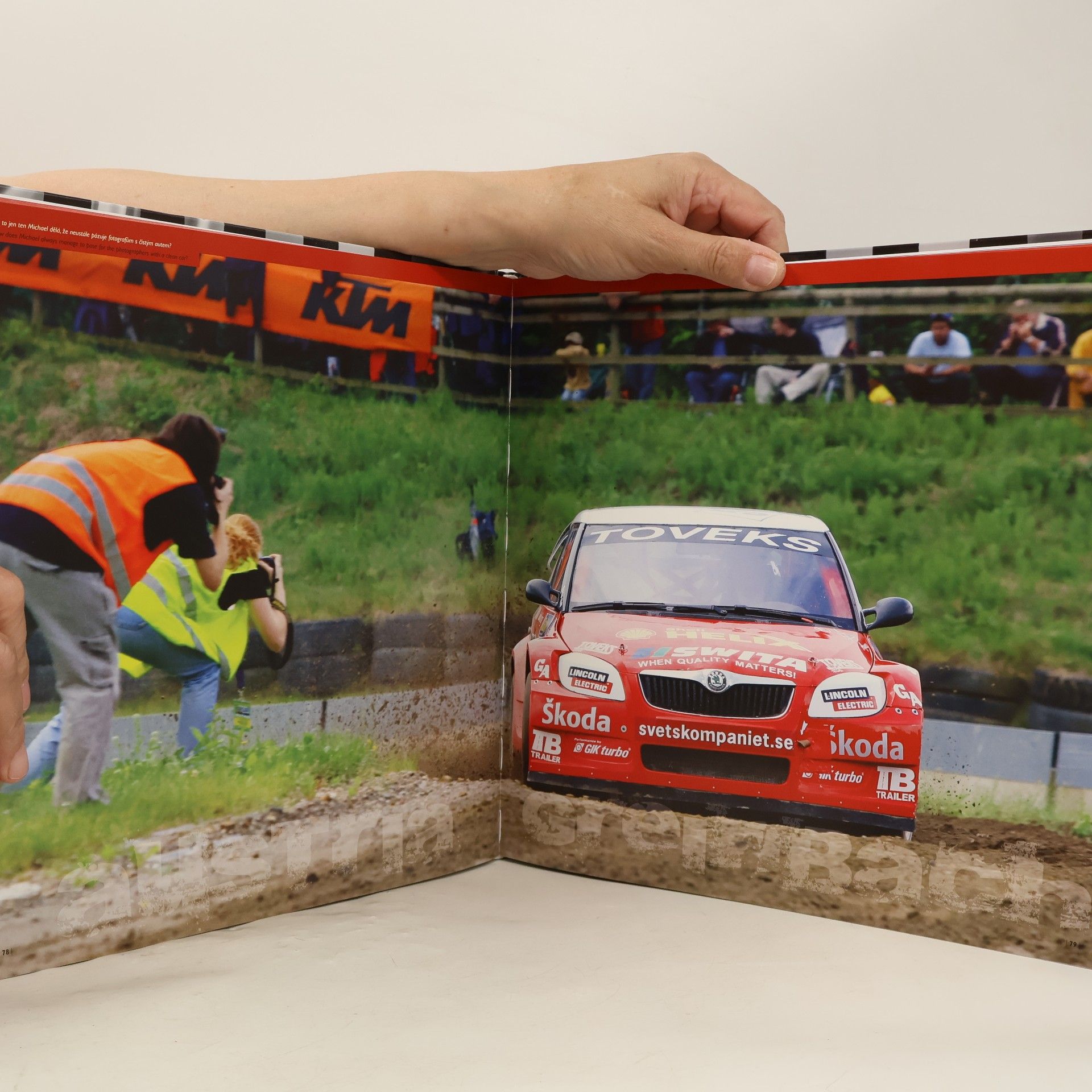 Tomáš Racek ERC Book. European Rallycross Championship