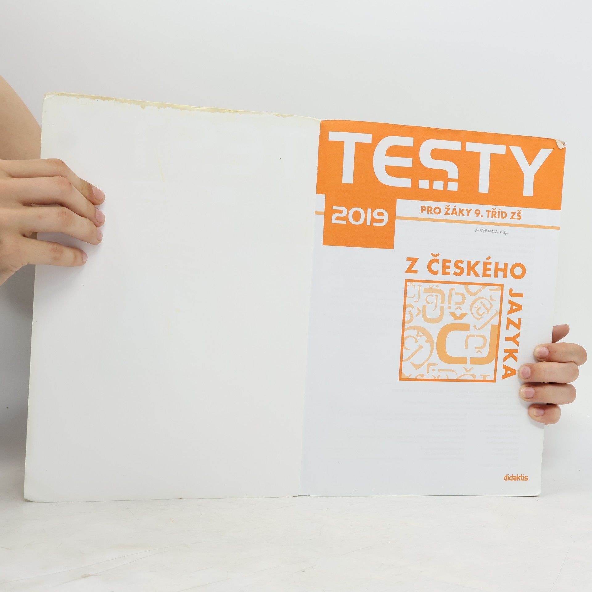 AA.VV. Testy z českého jazyka : pro žáky 9. tříd ZŠ