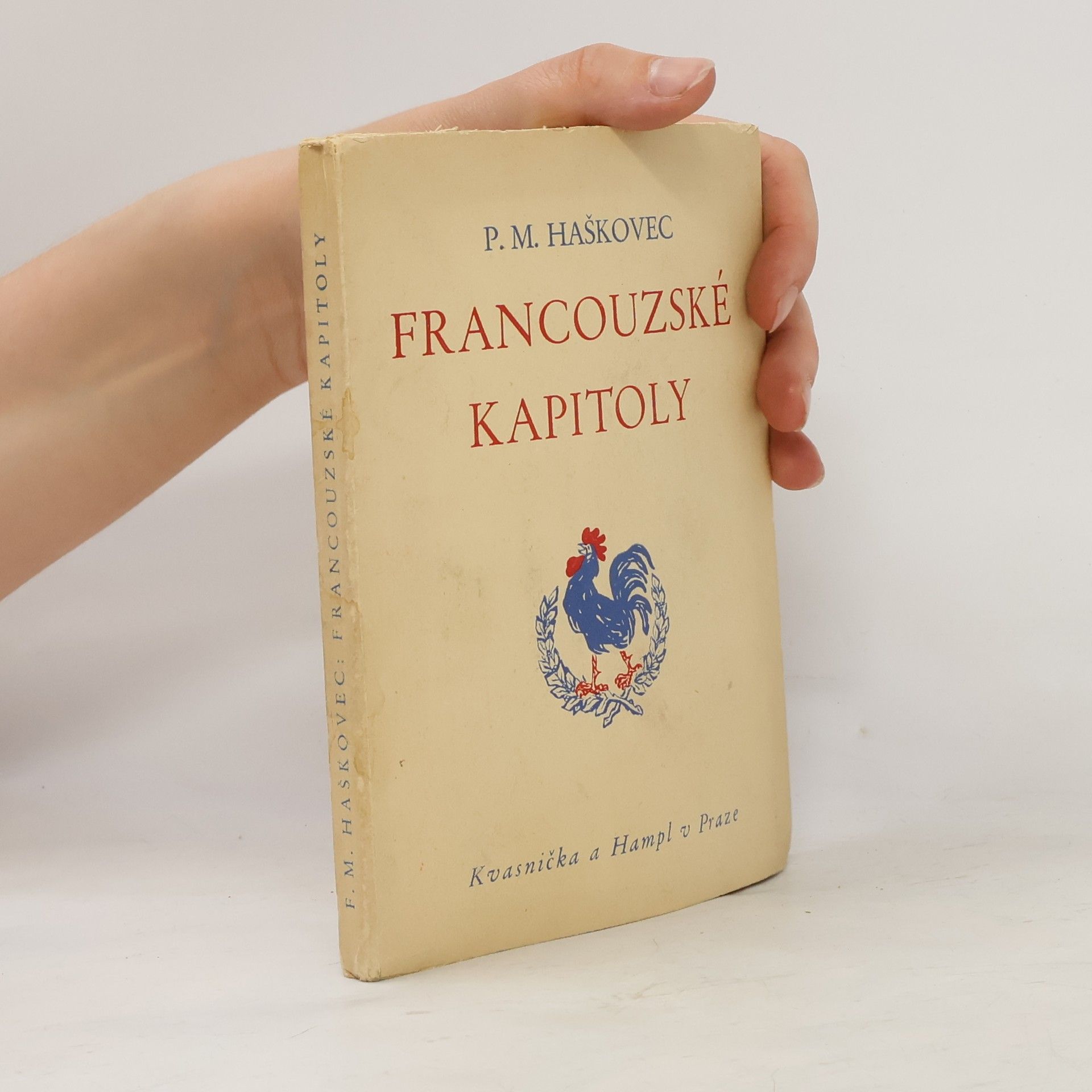 Prokop Miroslav Haškovec Francouzské kapitoly